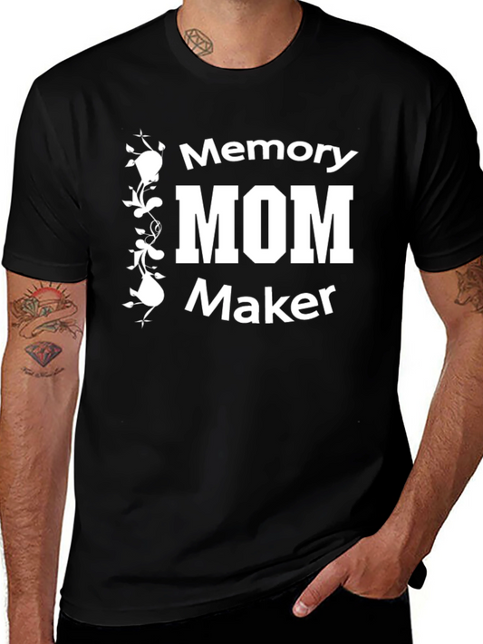 Memory MOM Maker T-Shirt - Black