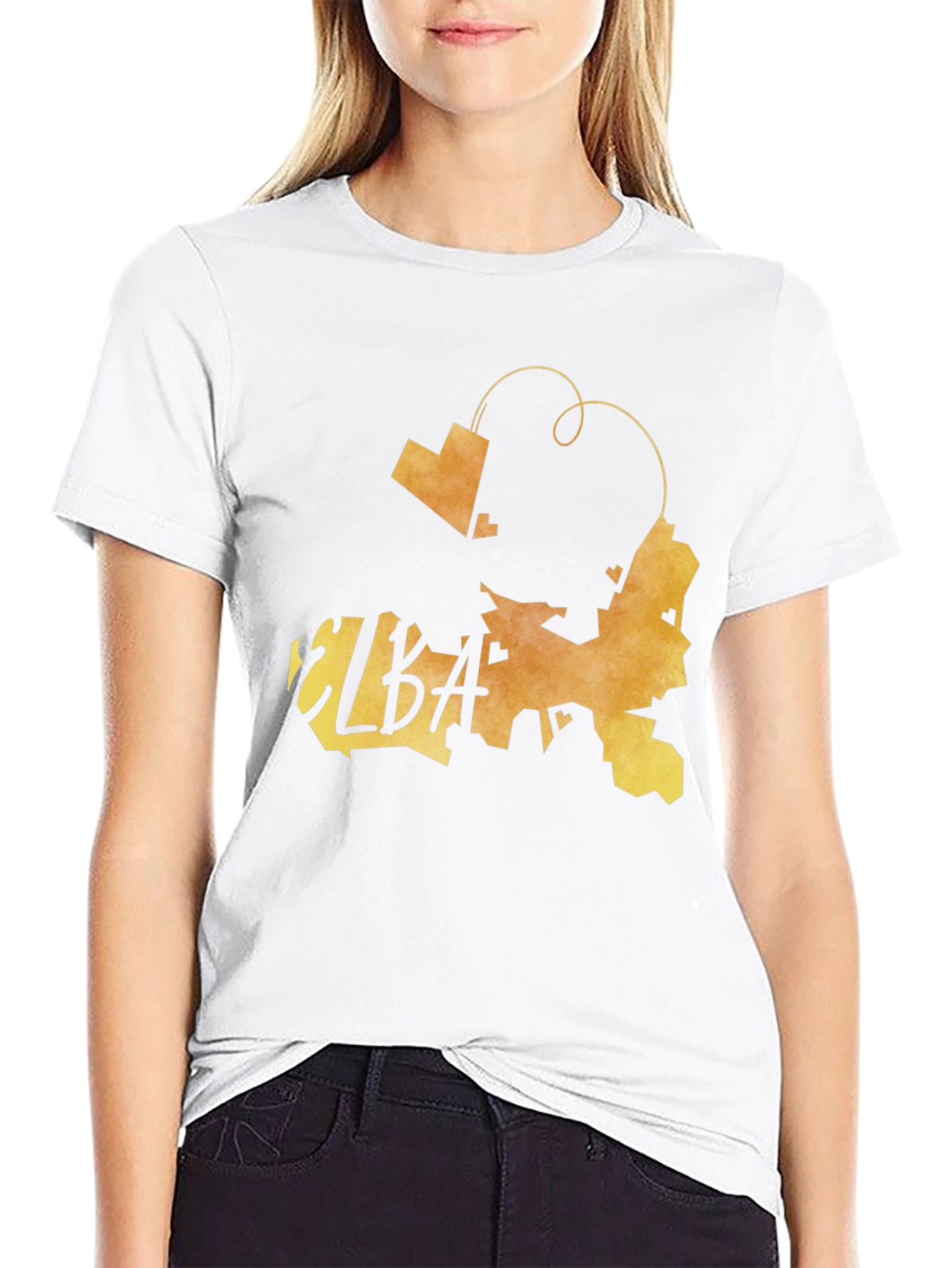 Elba Italy Map Graphic Tee - Island Souvenir Shirt