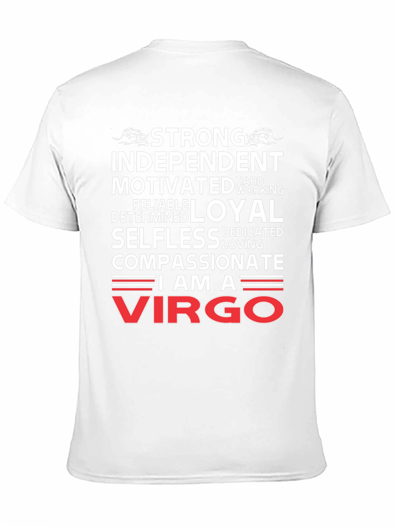 Virgo Zodiac Sign T-Shirt - Strong Independent Compassionate