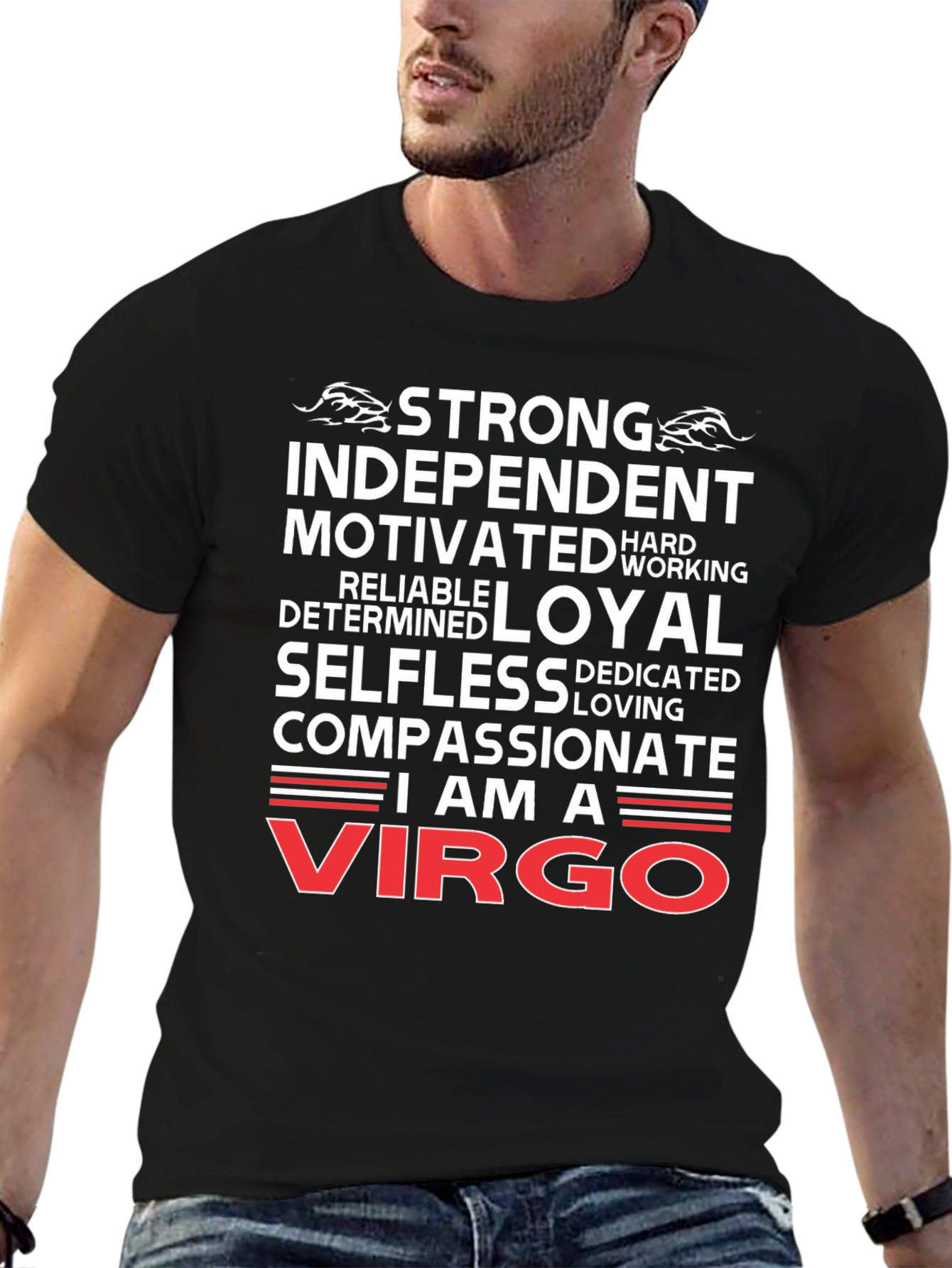 Virgo Zodiac Sign T-Shirt - Strong Independent Compassionate
