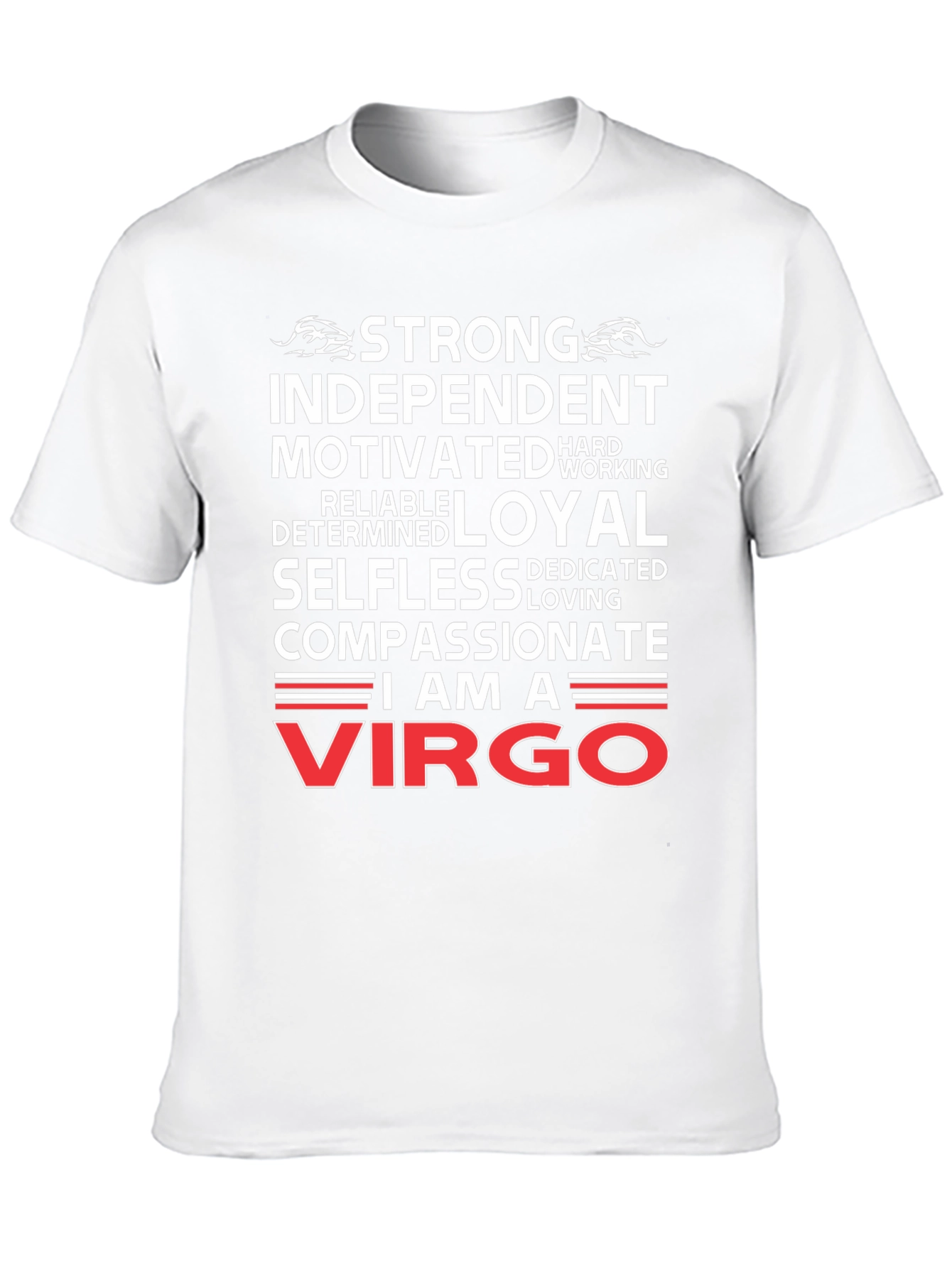 Virgo Zodiac Sign T-Shirt - Strong Independent Compassionate