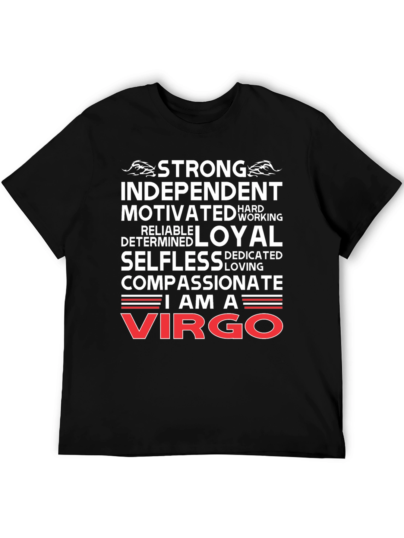 Virgo Zodiac Sign T-Shirt - Strong Independent Compassionate