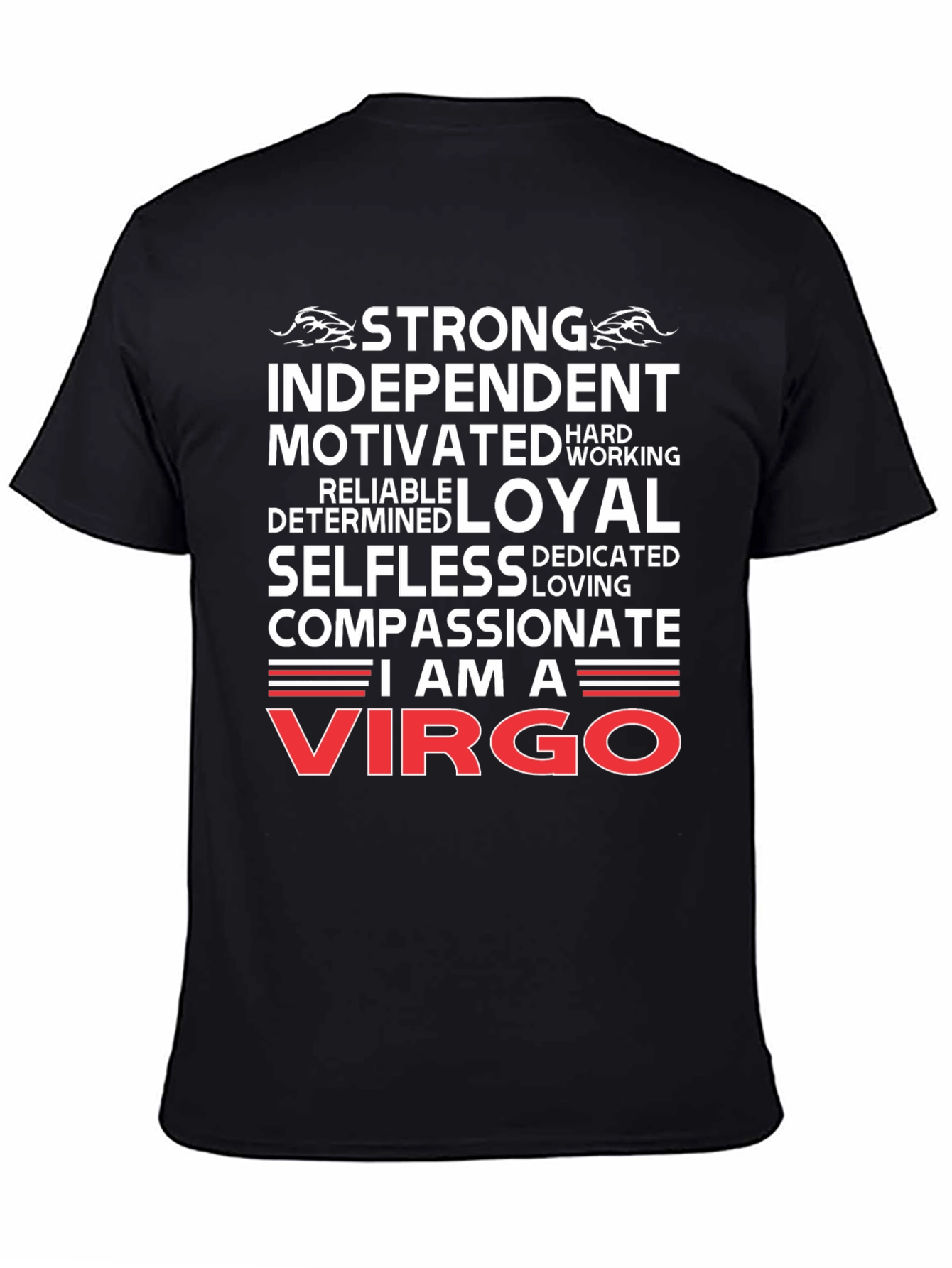 Virgo Zodiac Sign T-Shirt - Strong Independent Compassionate