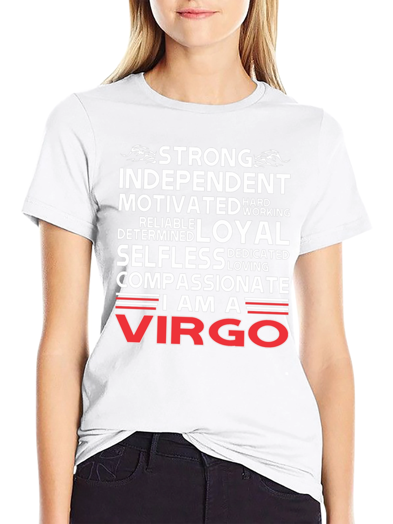 Virgo Zodiac Sign T-Shirt - Strong Independent Compassionate
