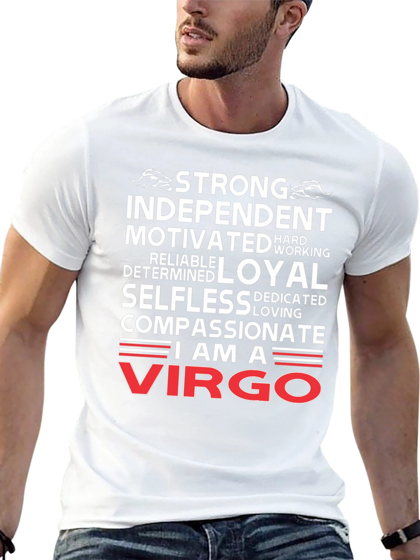 Virgo Zodiac Sign T-Shirt - Strong Independent Compassionate