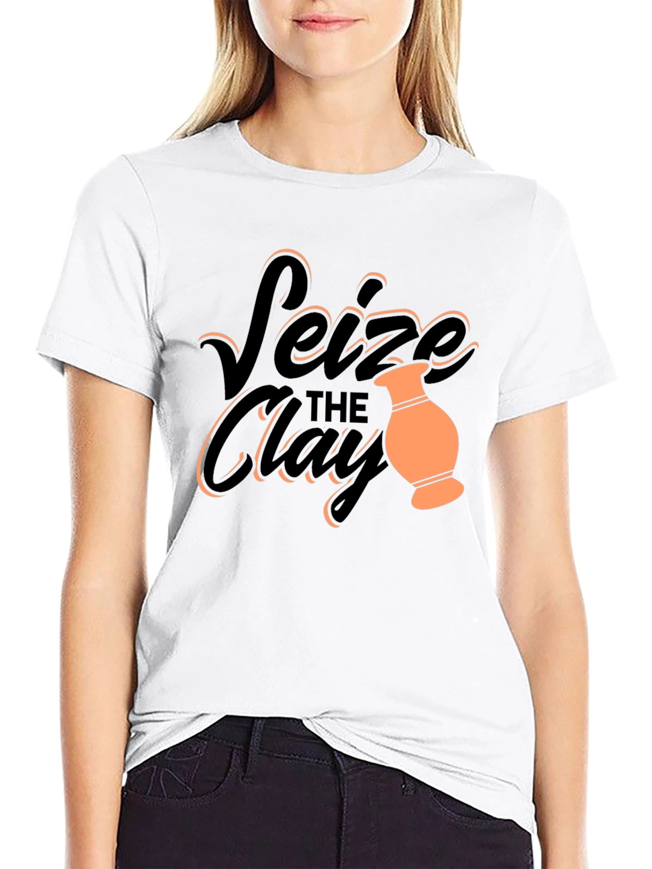 Seize the Clay Black Graphic Tee