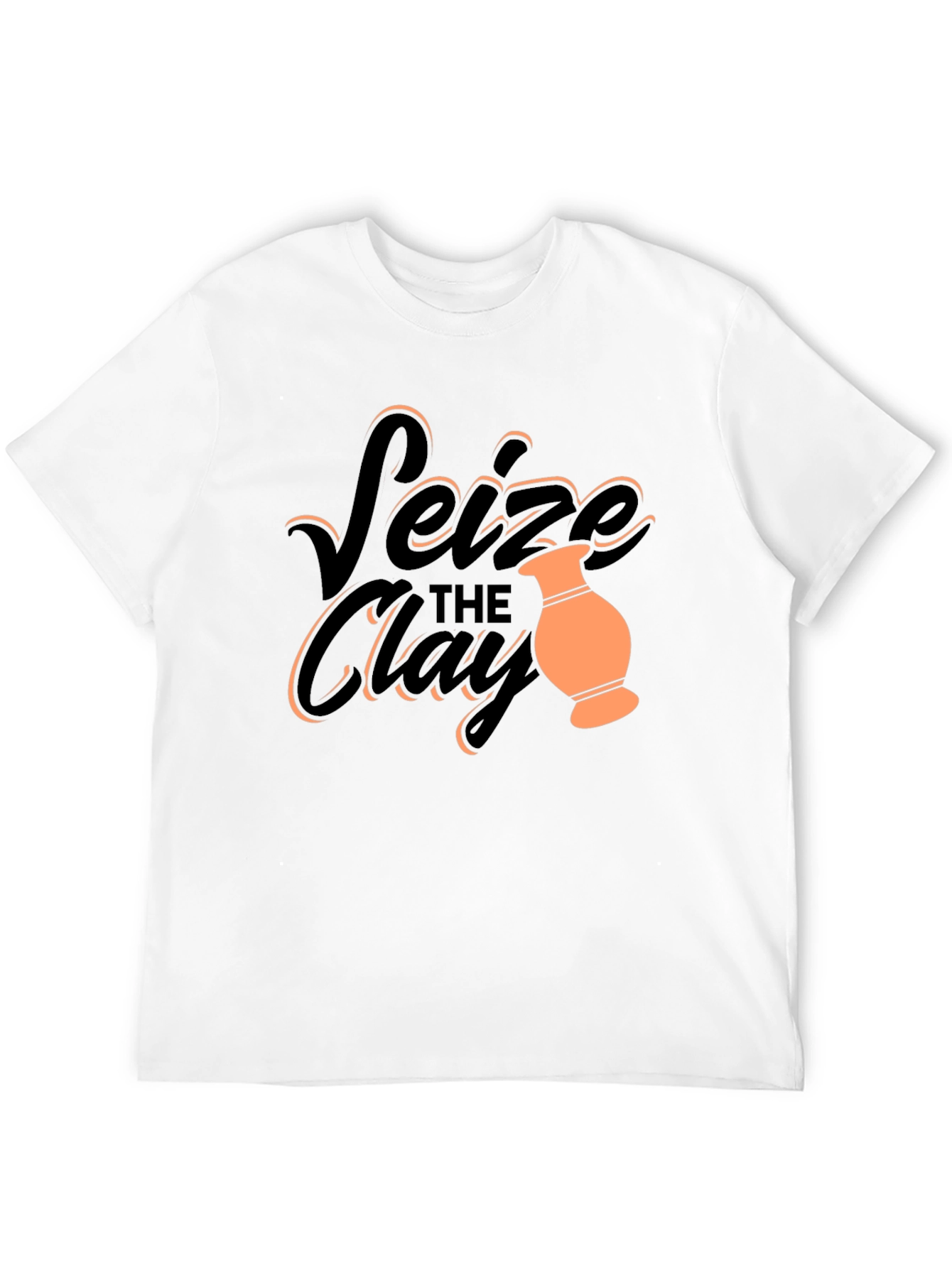 Seize the Clay Black Graphic Tee