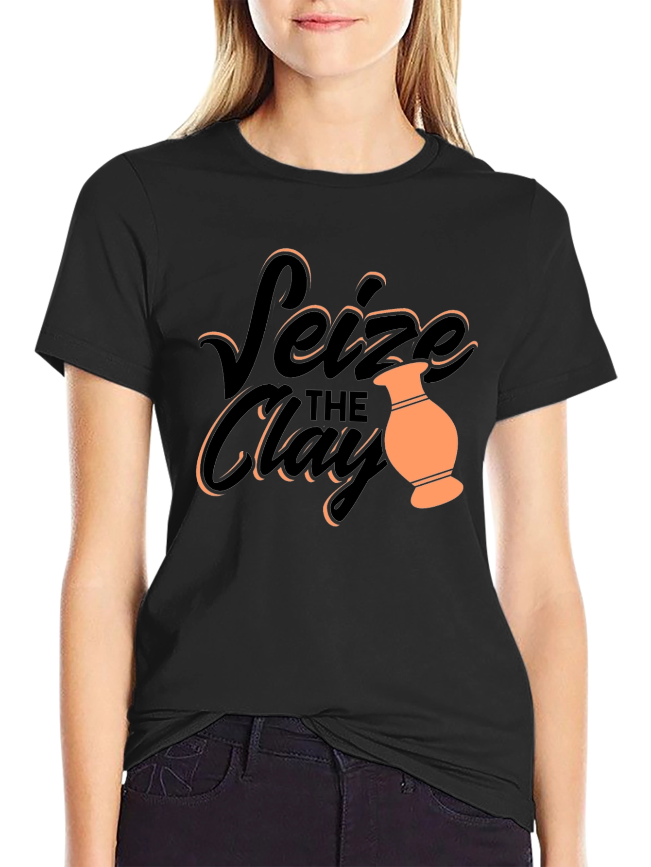 Seize the Clay Black Graphic Tee