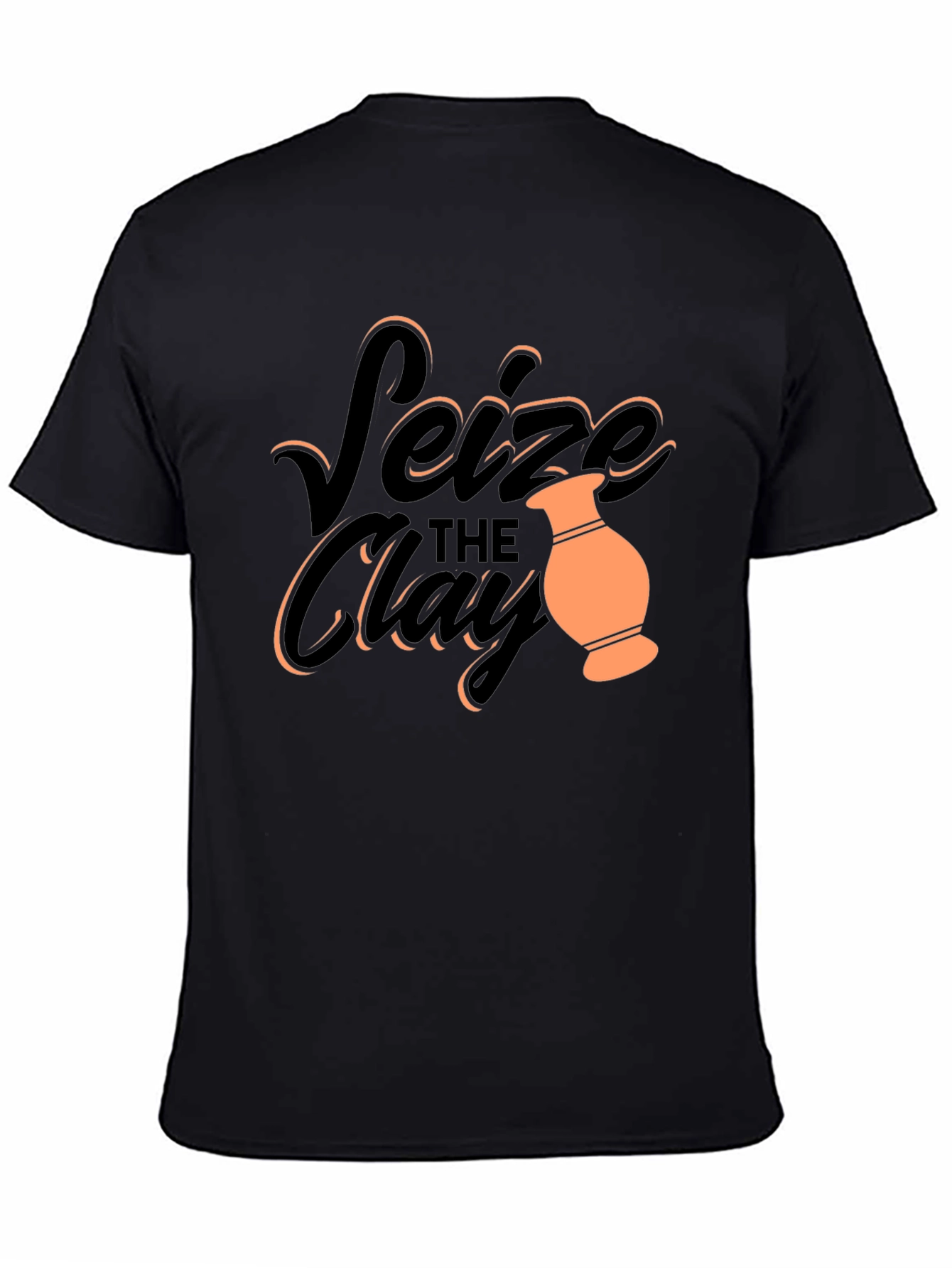 Seize the Clay Black Graphic Tee