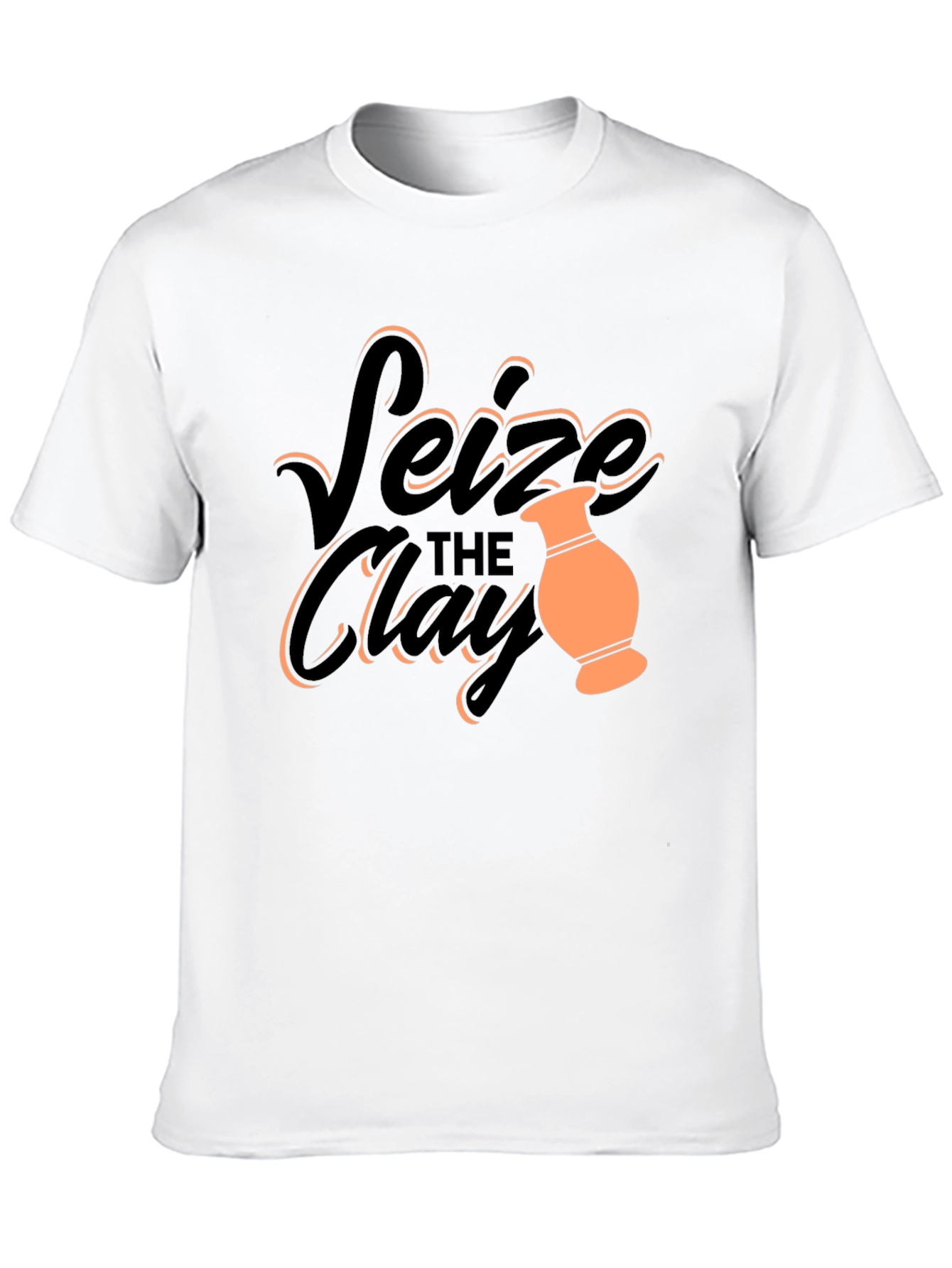 Seize the Clay Black Graphic Tee