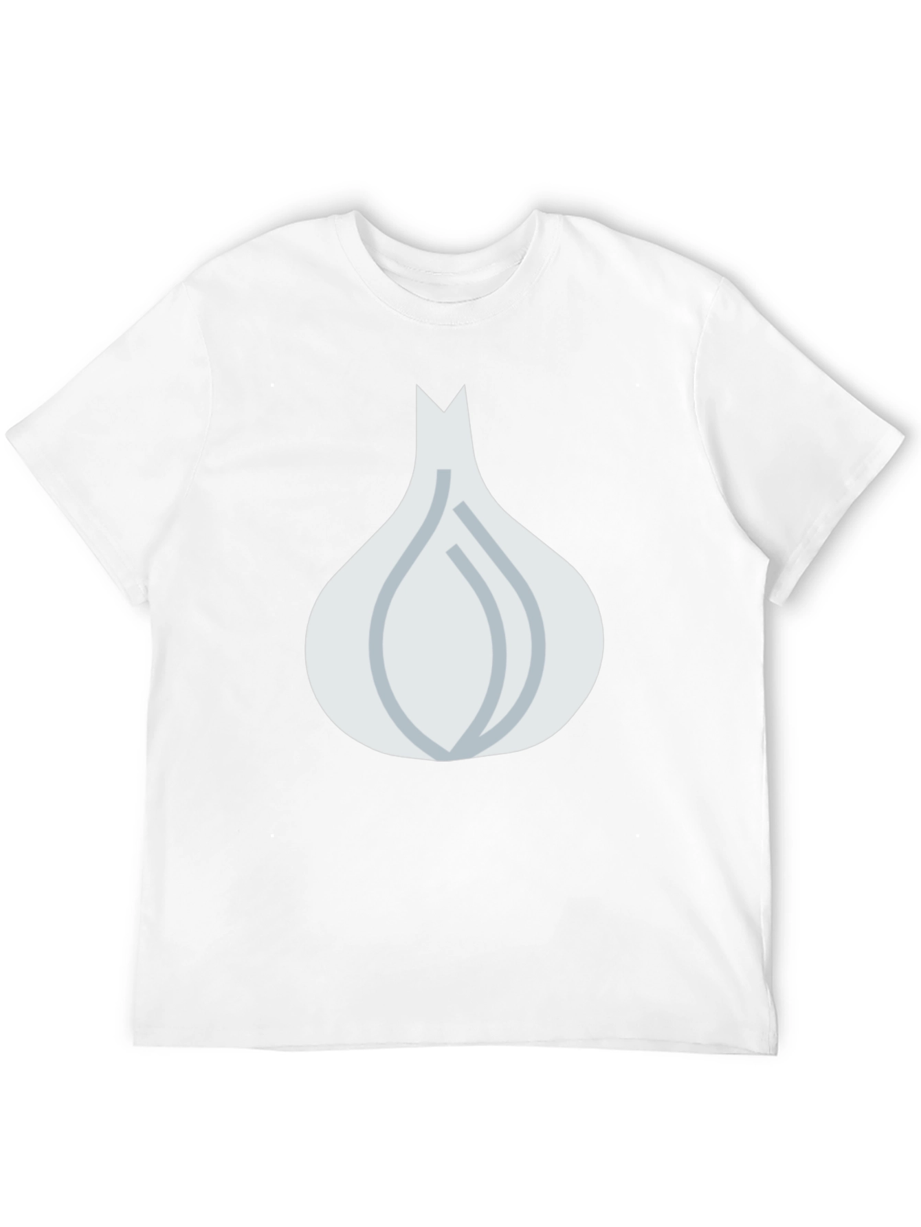 Garlic Graphic Tee - Black Cotton Blend T-Shirt