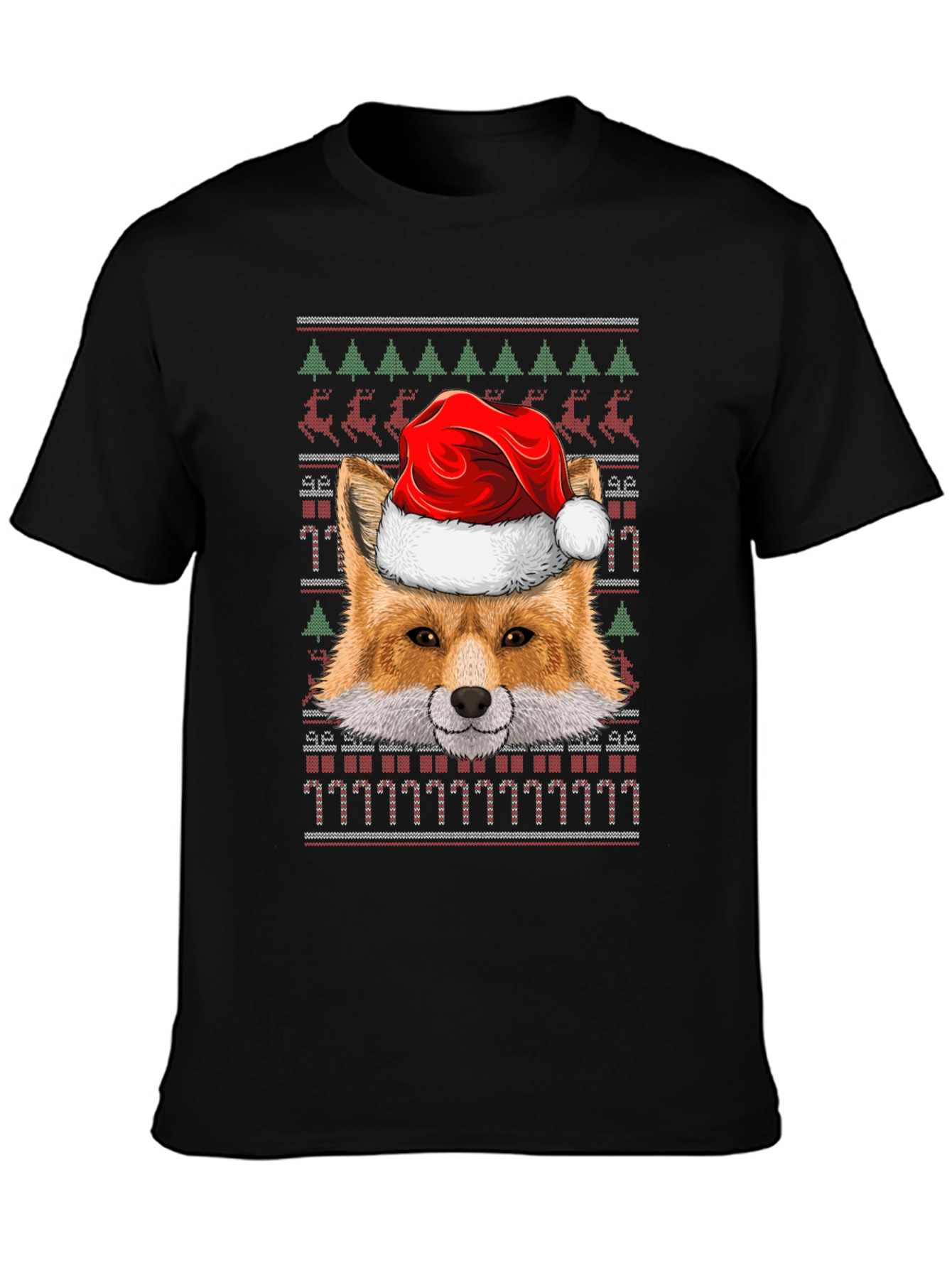 Festive Fox Christmas T-Shirt