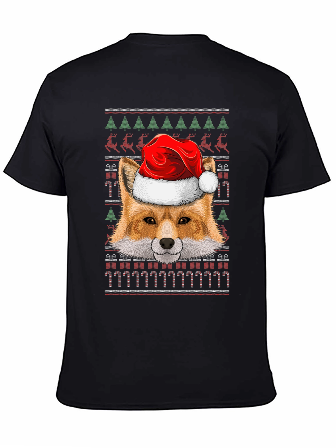 Festive Fox Christmas T-Shirt