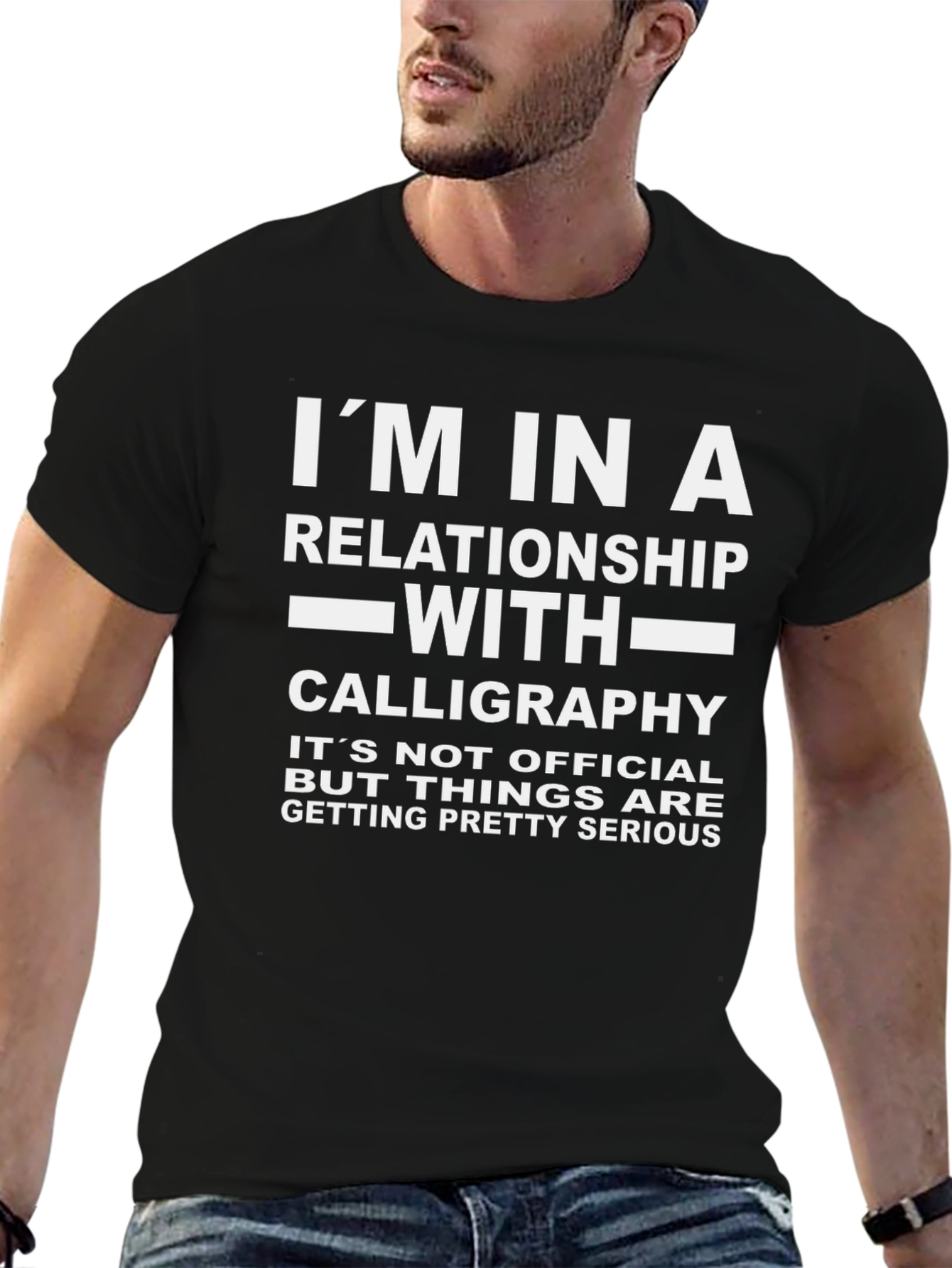 Calligraphy Relationship T-Shirt - Funny Graphic Tee