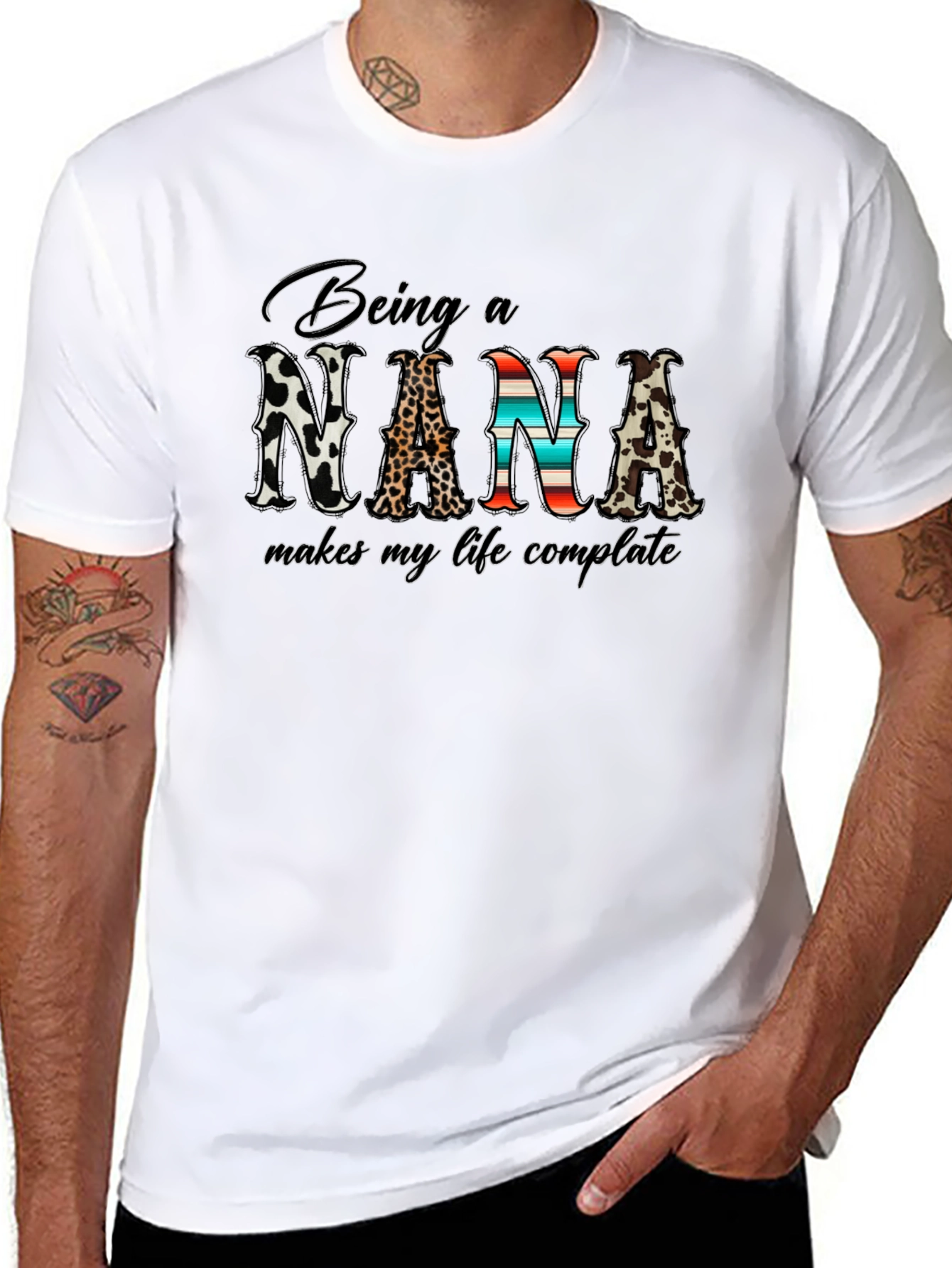 Being a Nana Makes My Life Complete T-Shirt