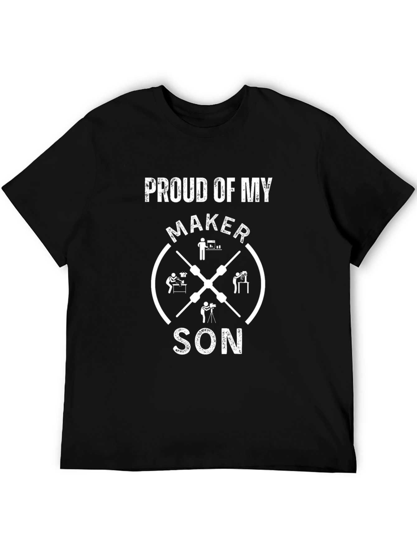 Proud Maker Son Graphic T-Shirt