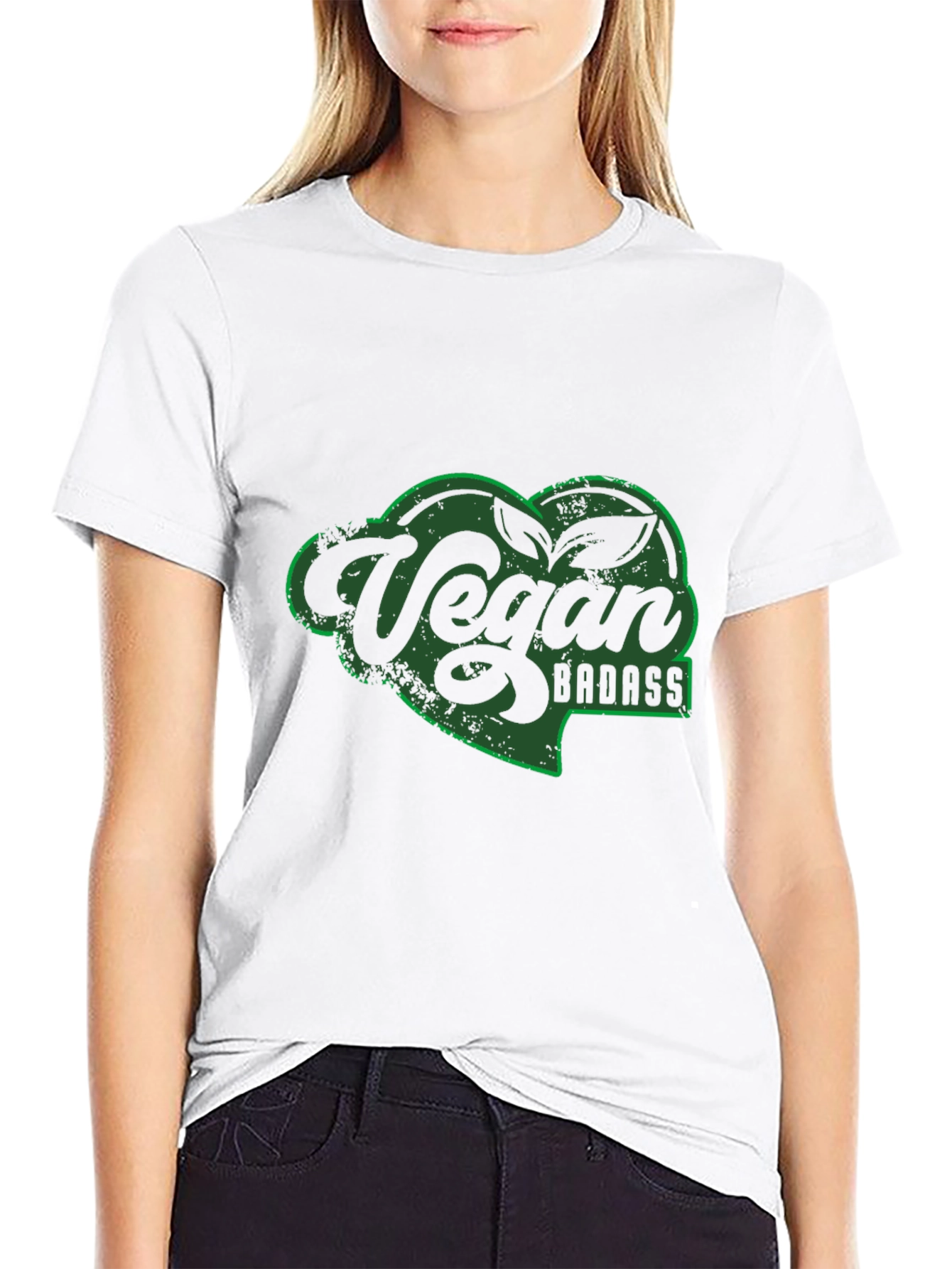 Vegan Badass Graphic T-Shirt