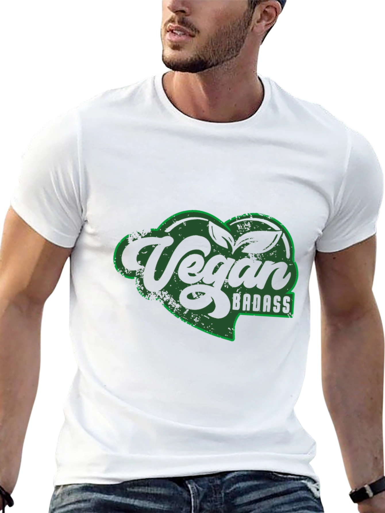 Vegan Badass Graphic T-Shirt
