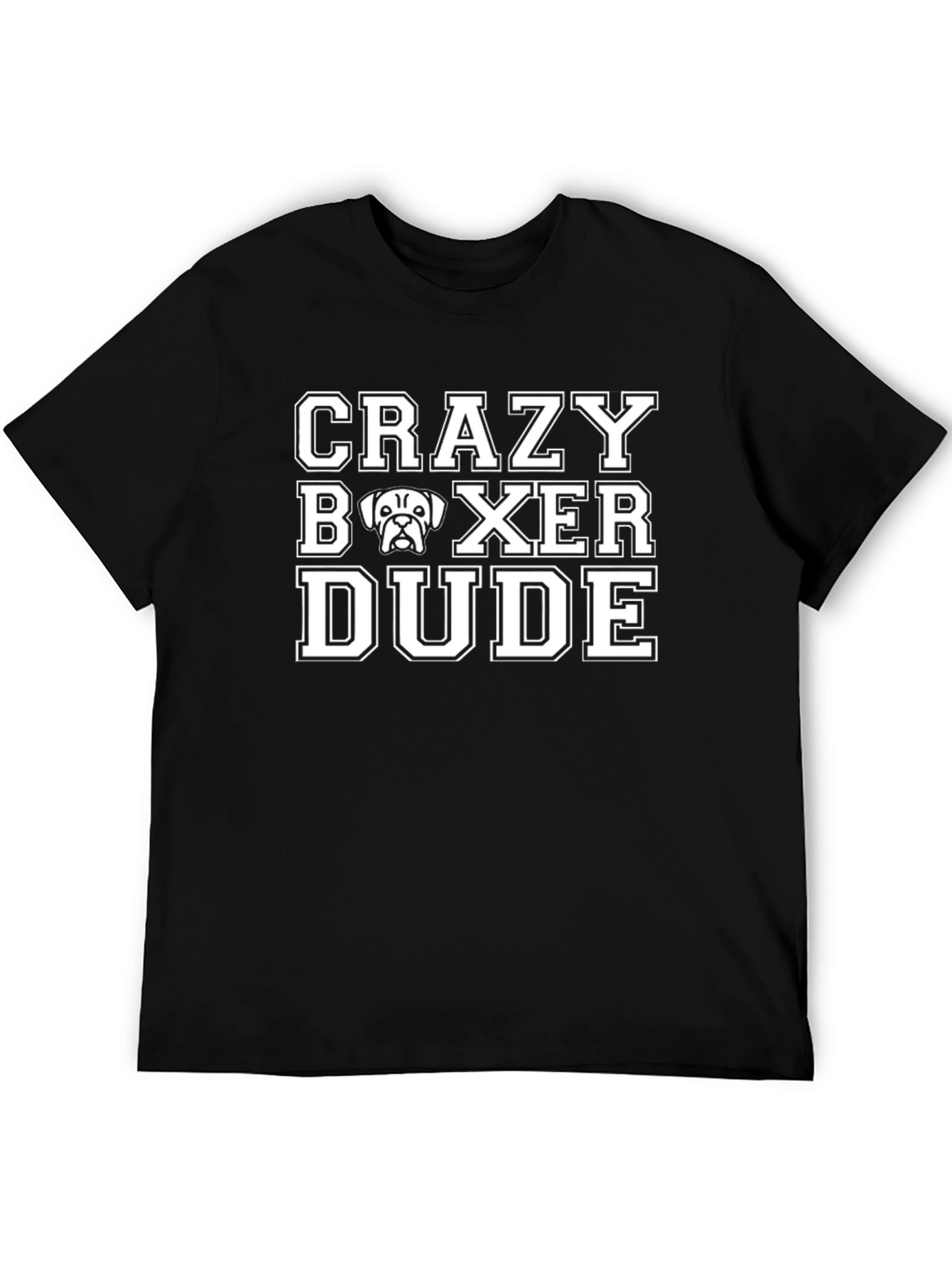 Crazy Boxer Dude Graphic Tee