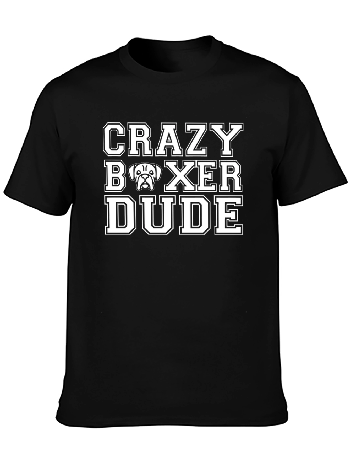 Crazy Boxer Dude Graphic Tee