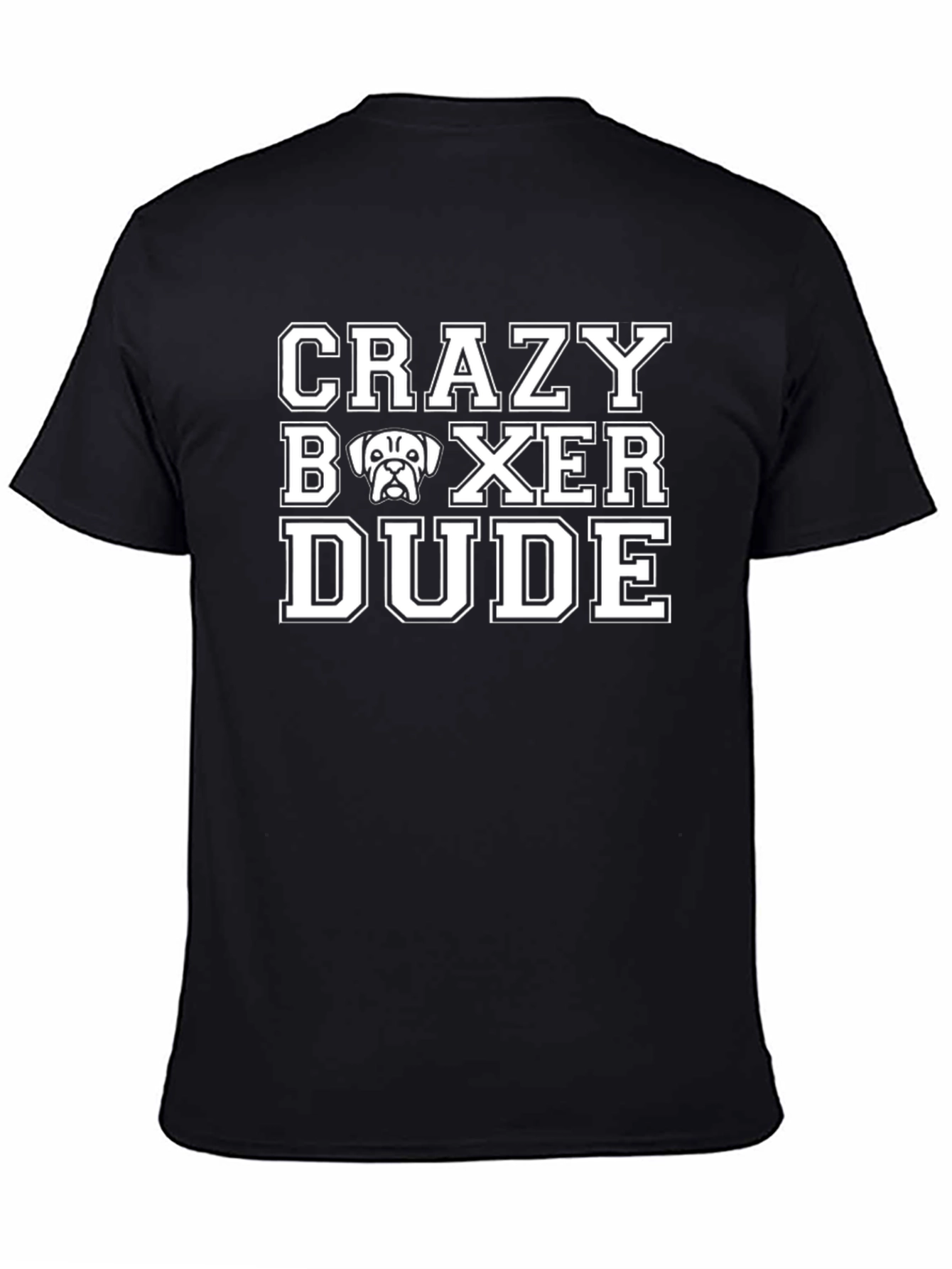 Crazy Boxer Dude Graphic Tee
