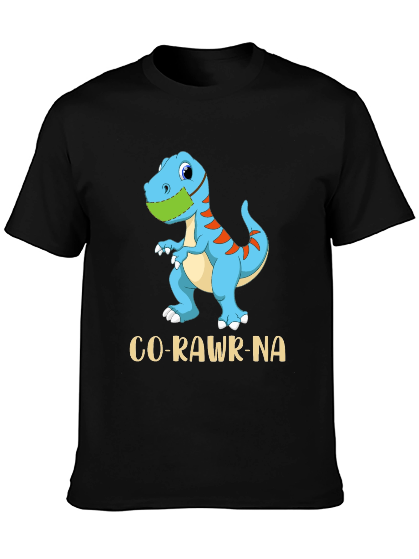 Co-Rawr-Na Dinosaur Graphic T-Shirt