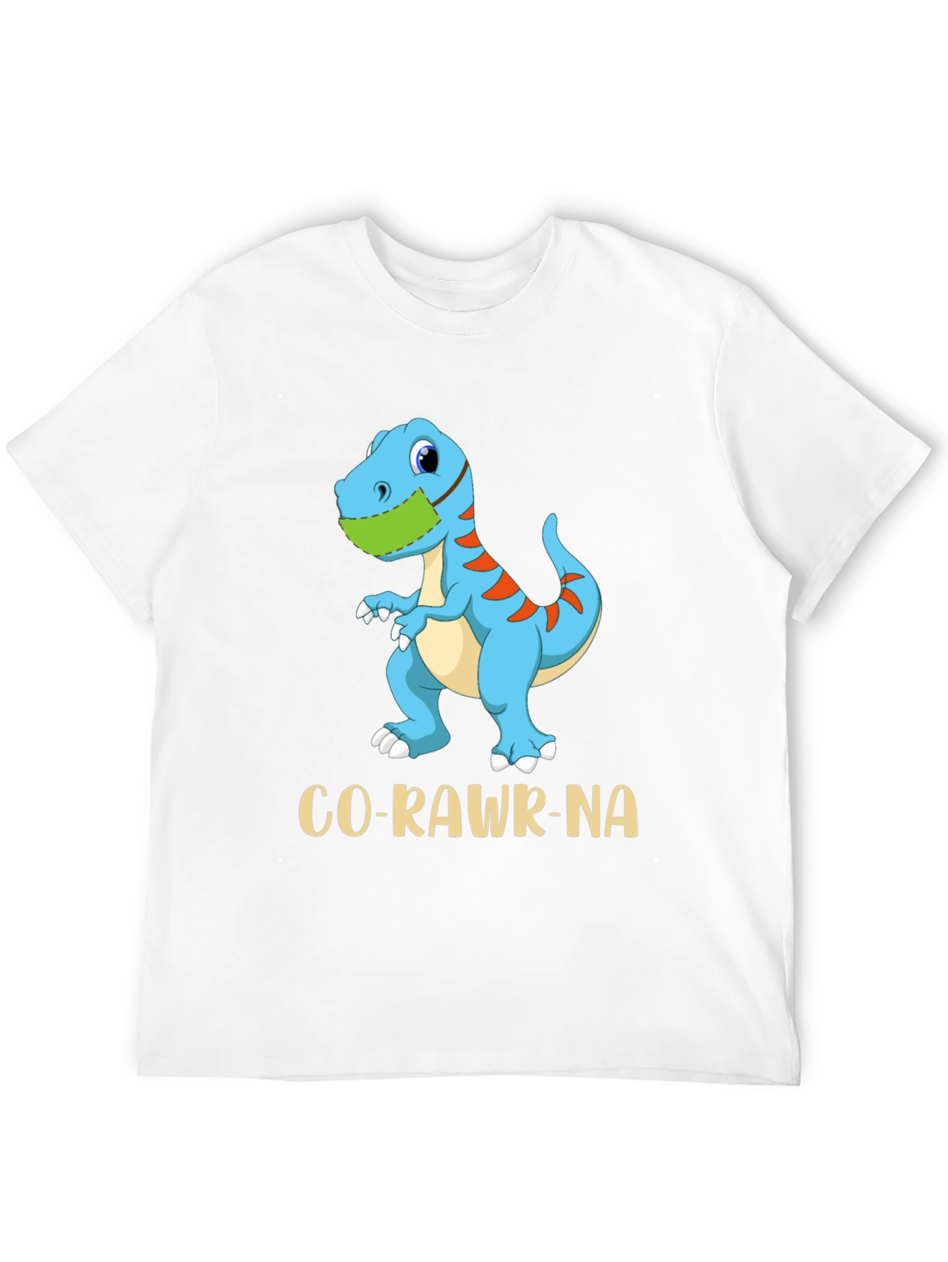 Co-Rawr-Na Dinosaur Graphic T-Shirt