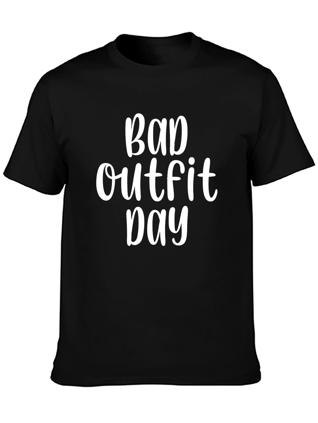 Bad Outfit Day Graphic Tee - Unisex Casual T-Shirt