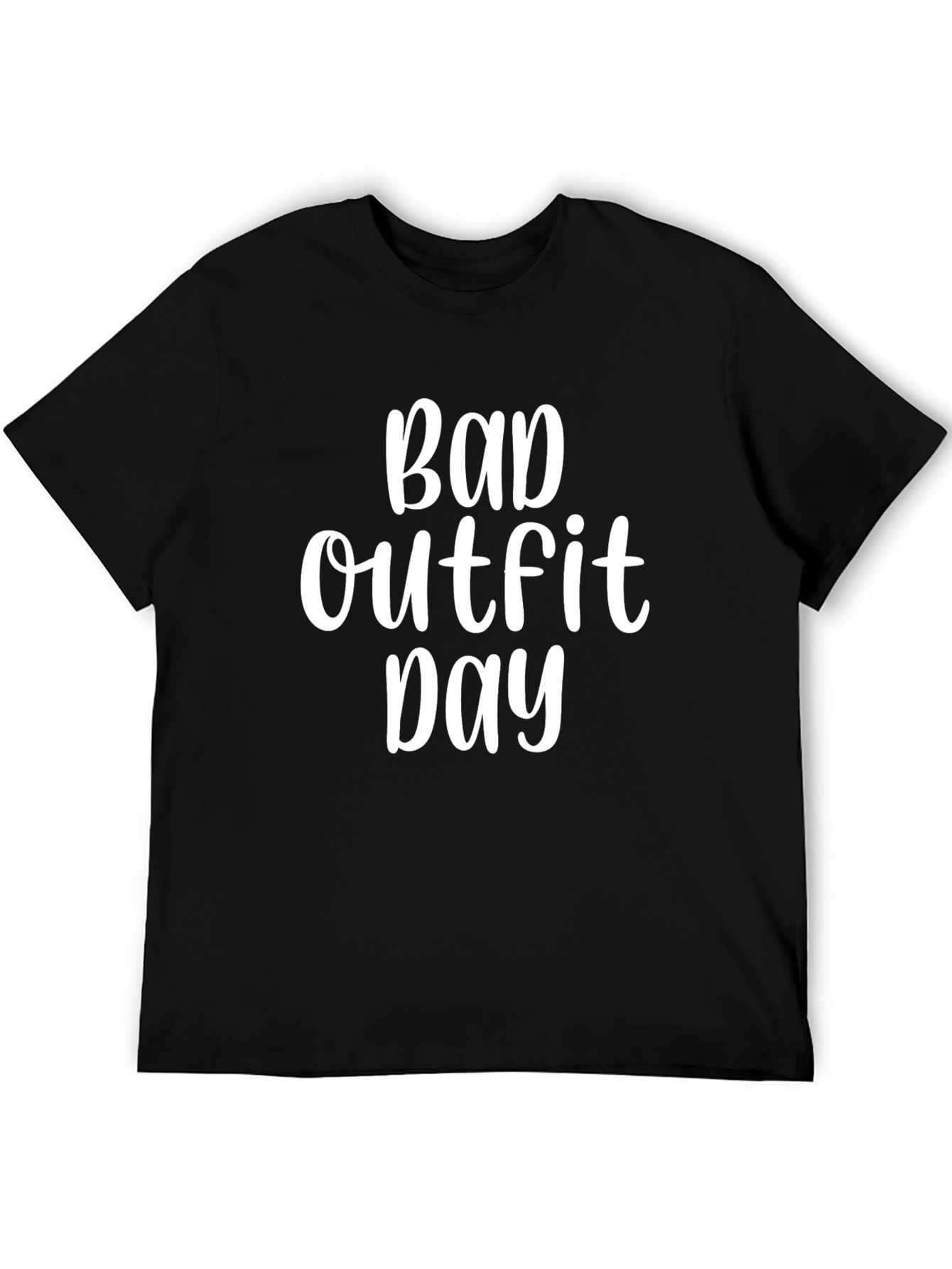 Bad Outfit Day Graphic Tee - Unisex Casual T-Shirt
