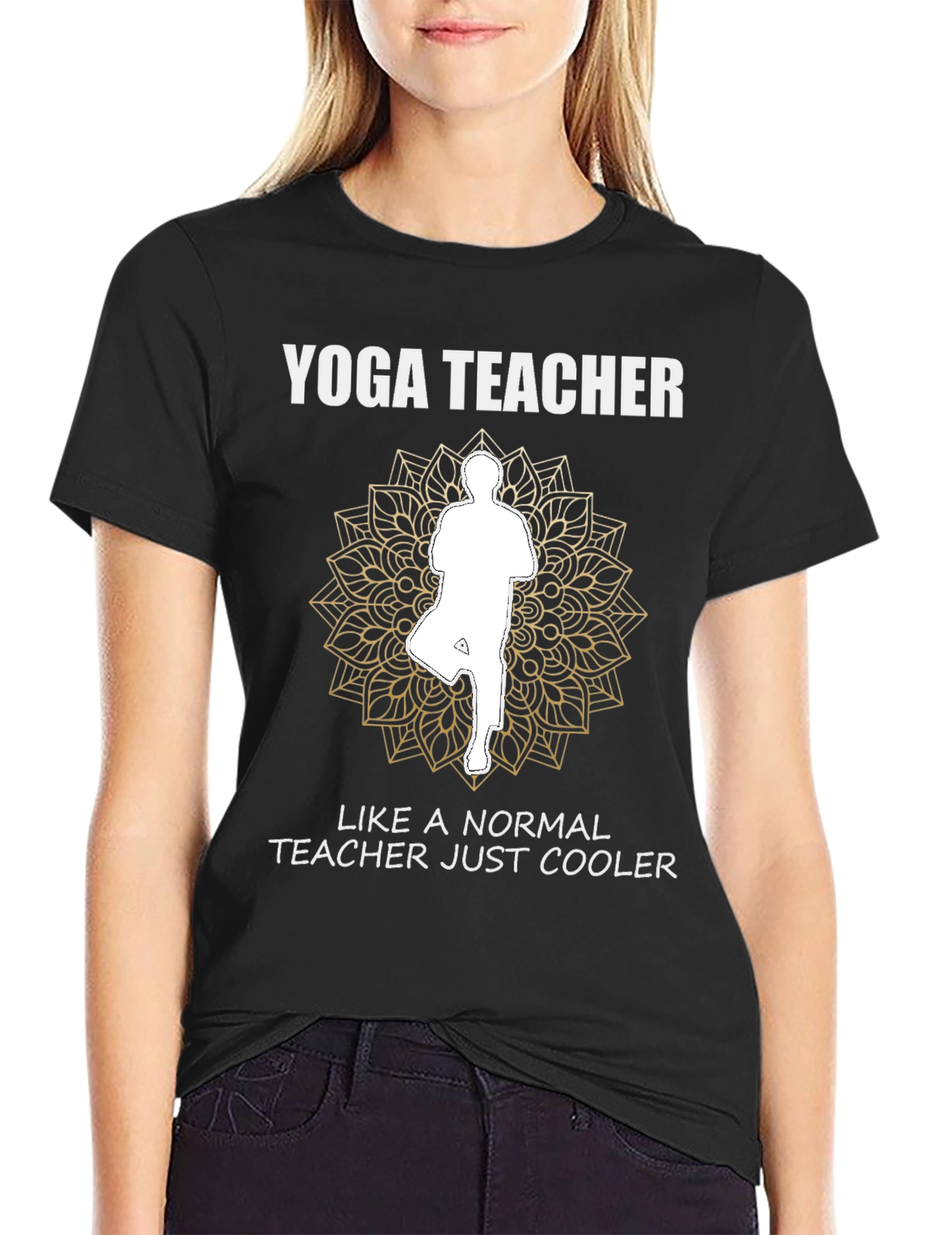 Yoga Teacher Graphic T-Shirt