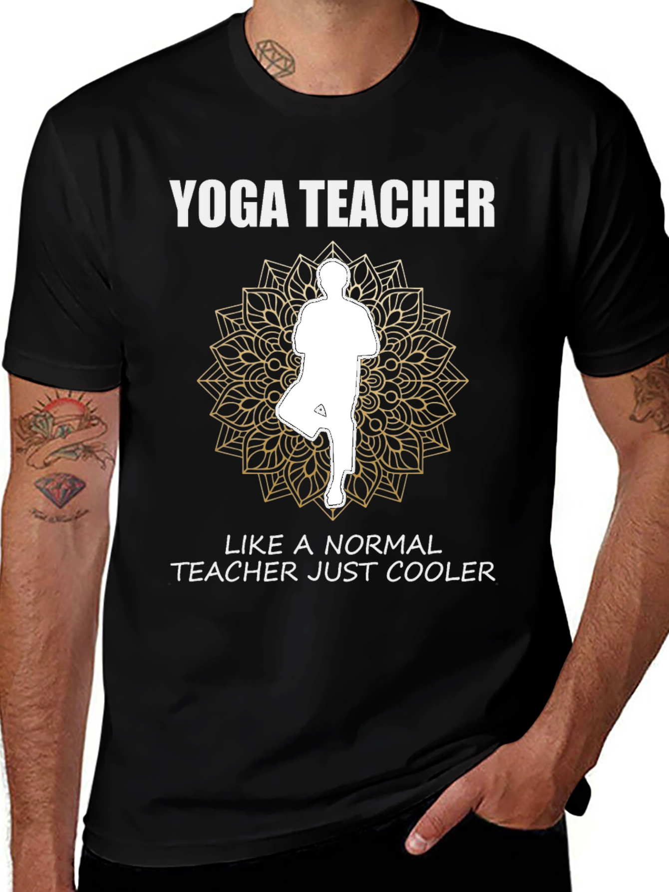 Yoga Teacher Graphic T-Shirt