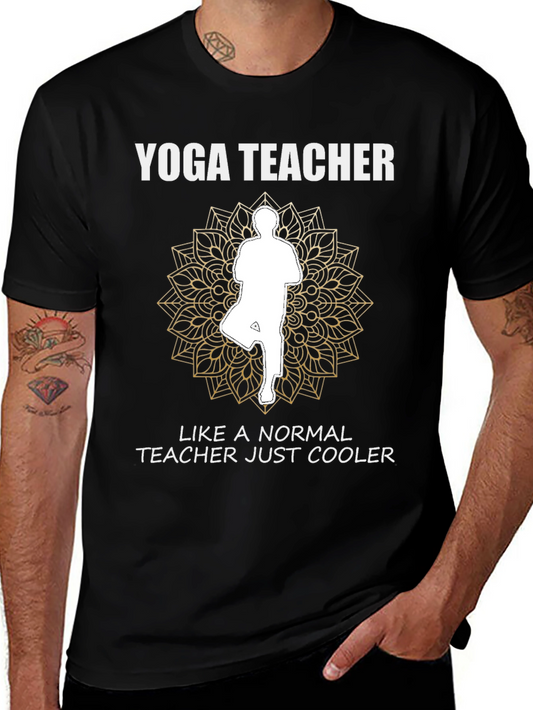 Yoga Teacher Graphic T-Shirt