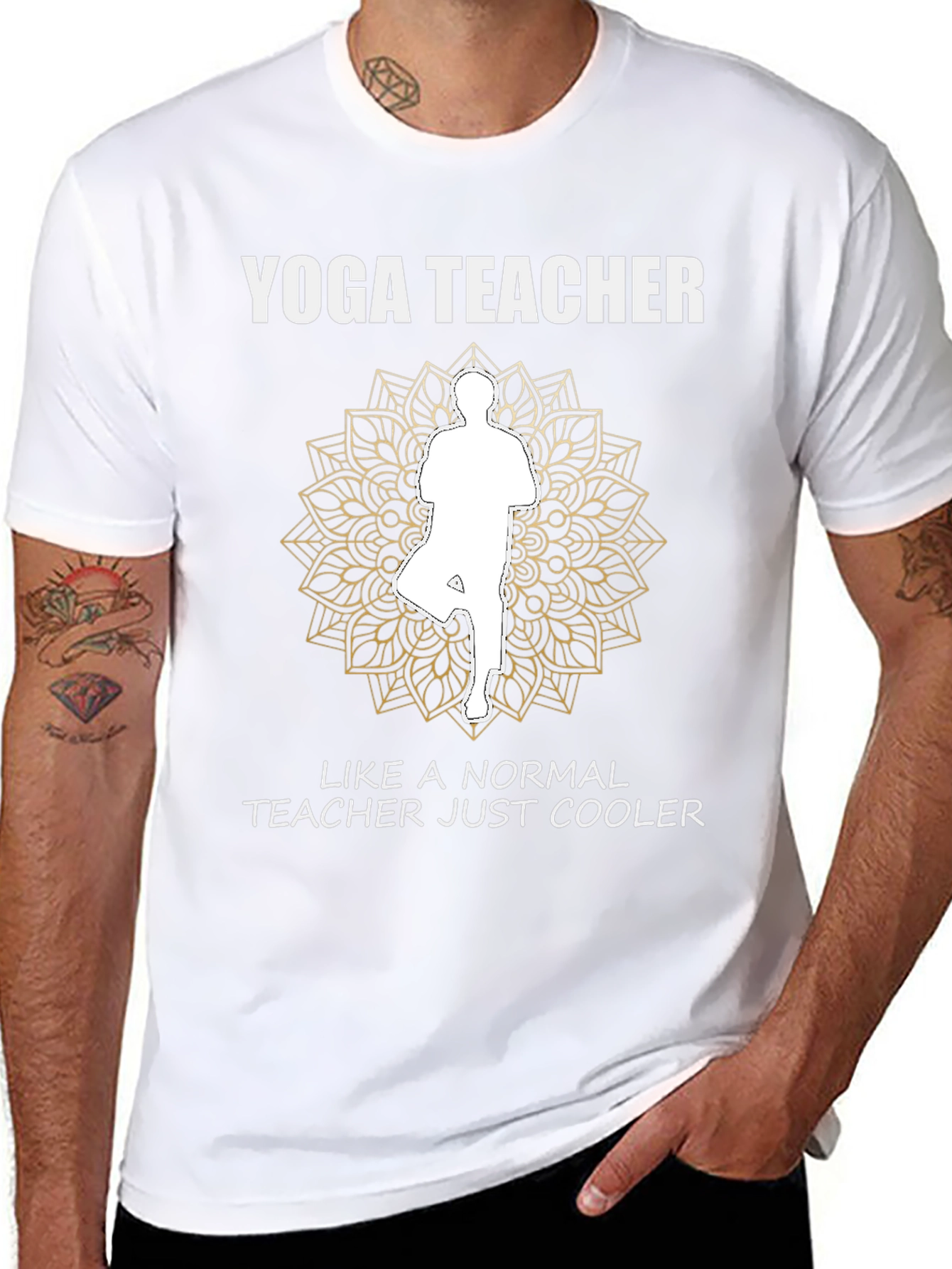 Yoga Teacher Graphic T-Shirt