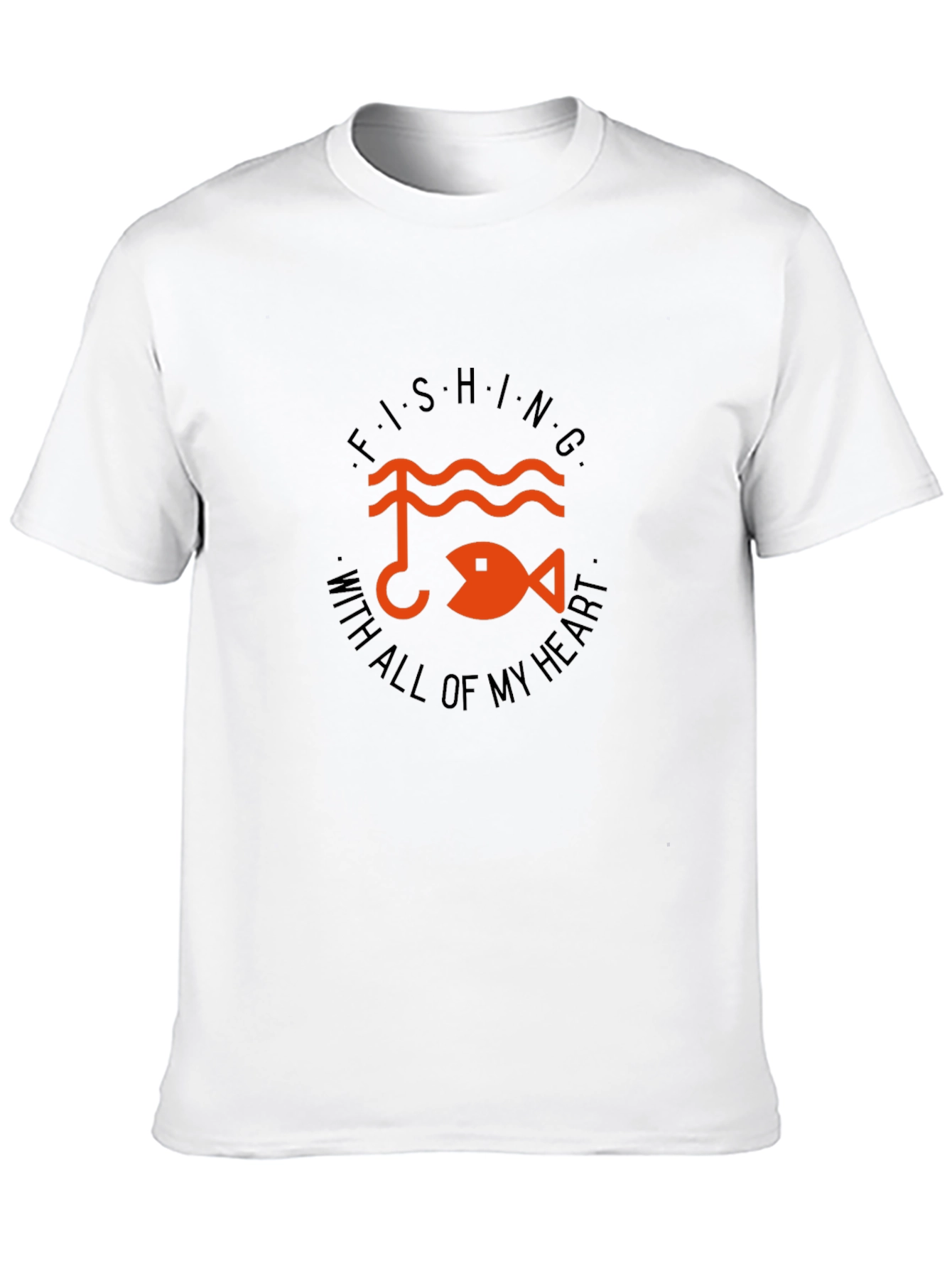 Fishing With All of My Heart T-Shirt