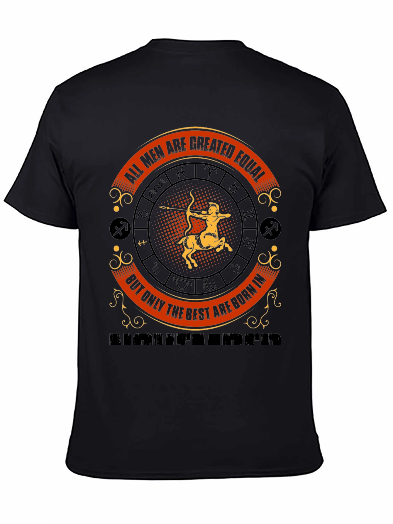 Mens Sagittarius Zodiac November Birthday T-Shirt