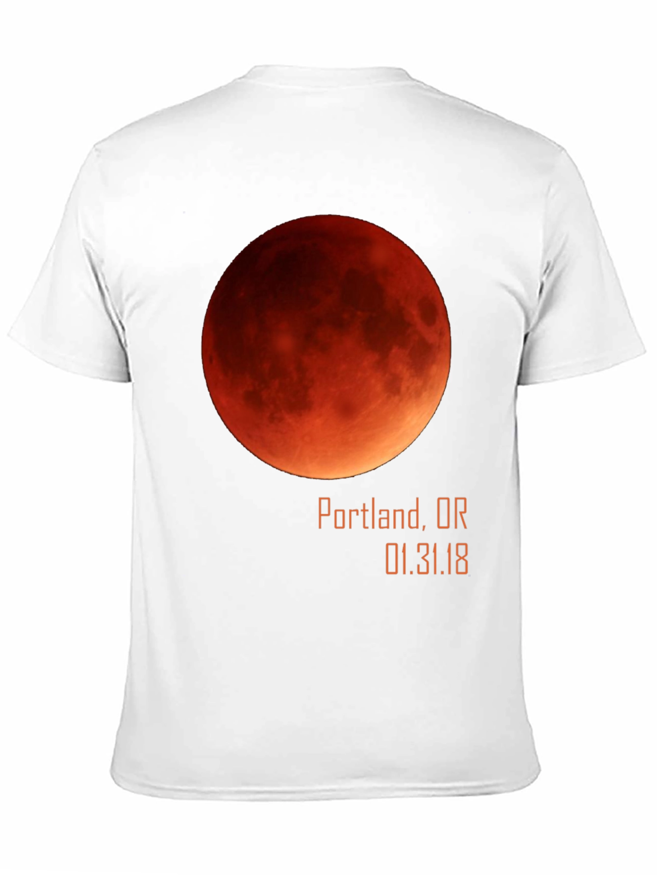 Blood Moon Portland OR T-Shirt