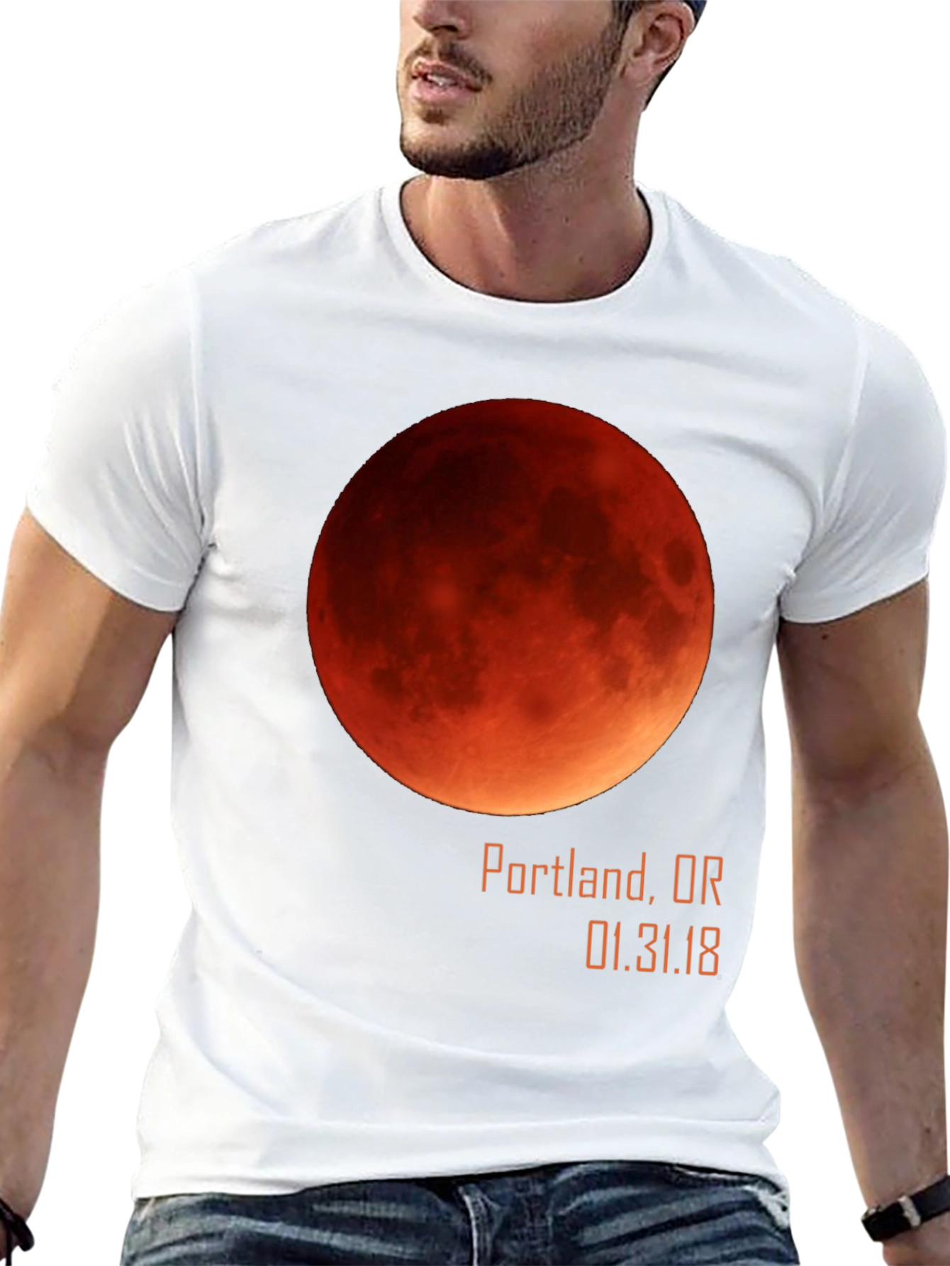 Blood Moon Portland OR T-Shirt