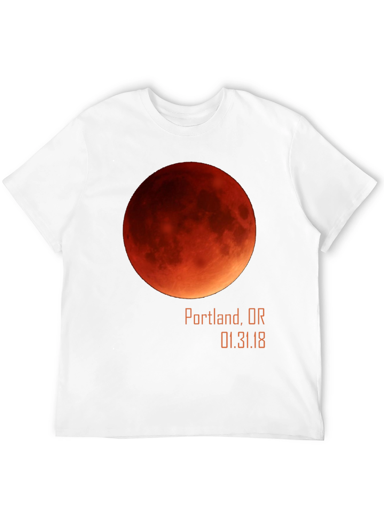 Blood Moon Portland OR T-Shirt