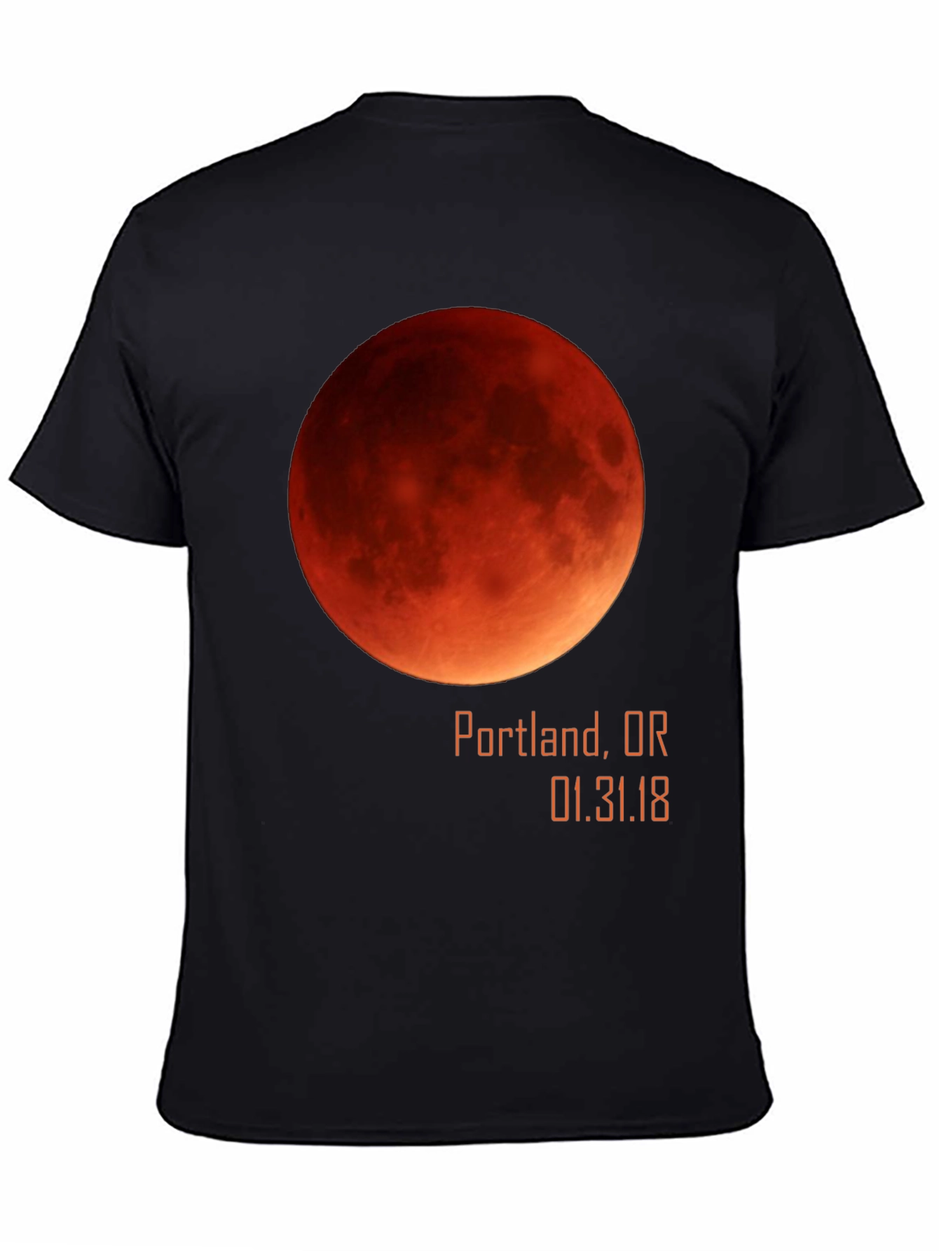 Blood Moon Portland OR T-Shirt