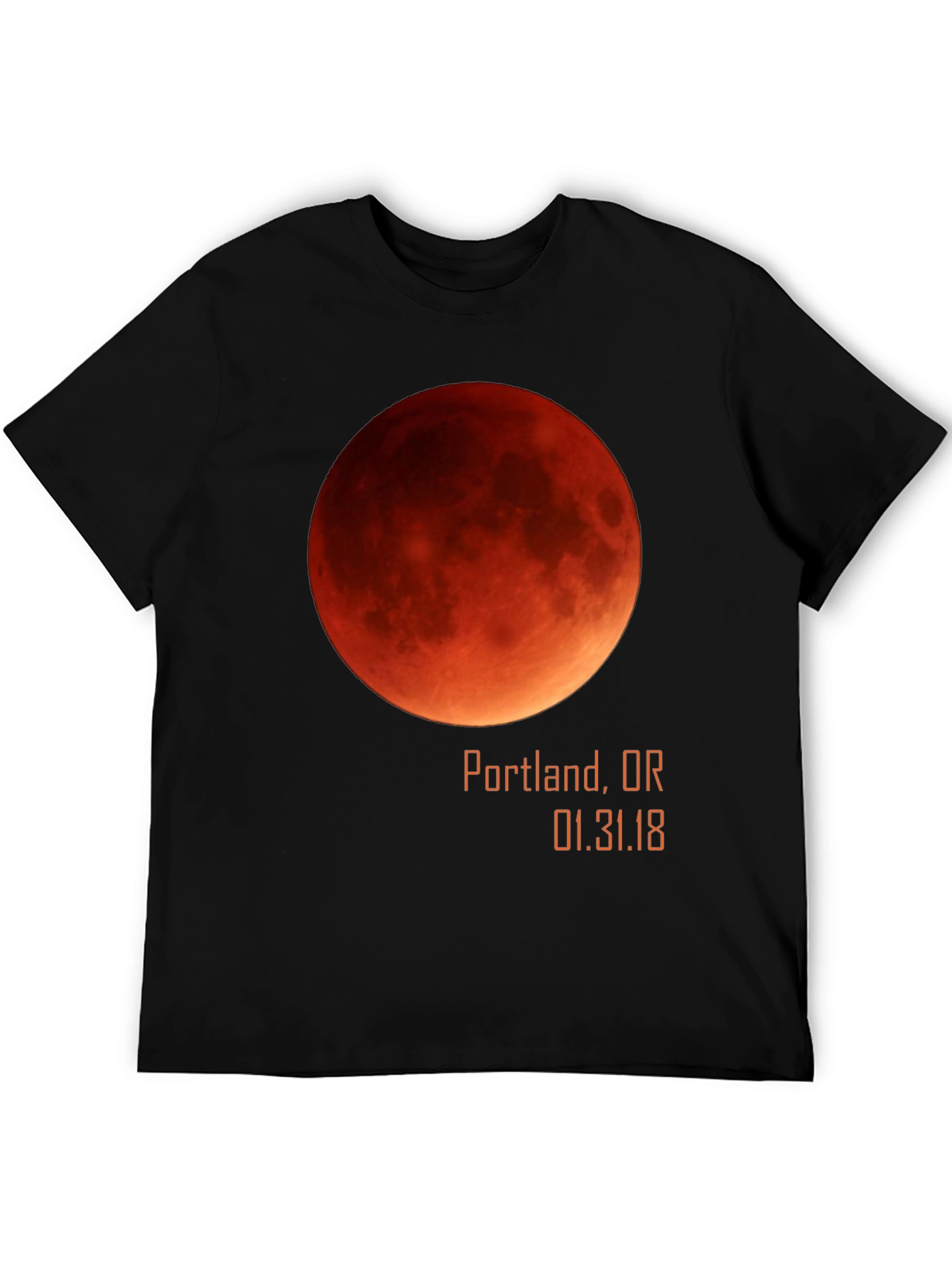 Blood Moon Portland OR T-Shirt