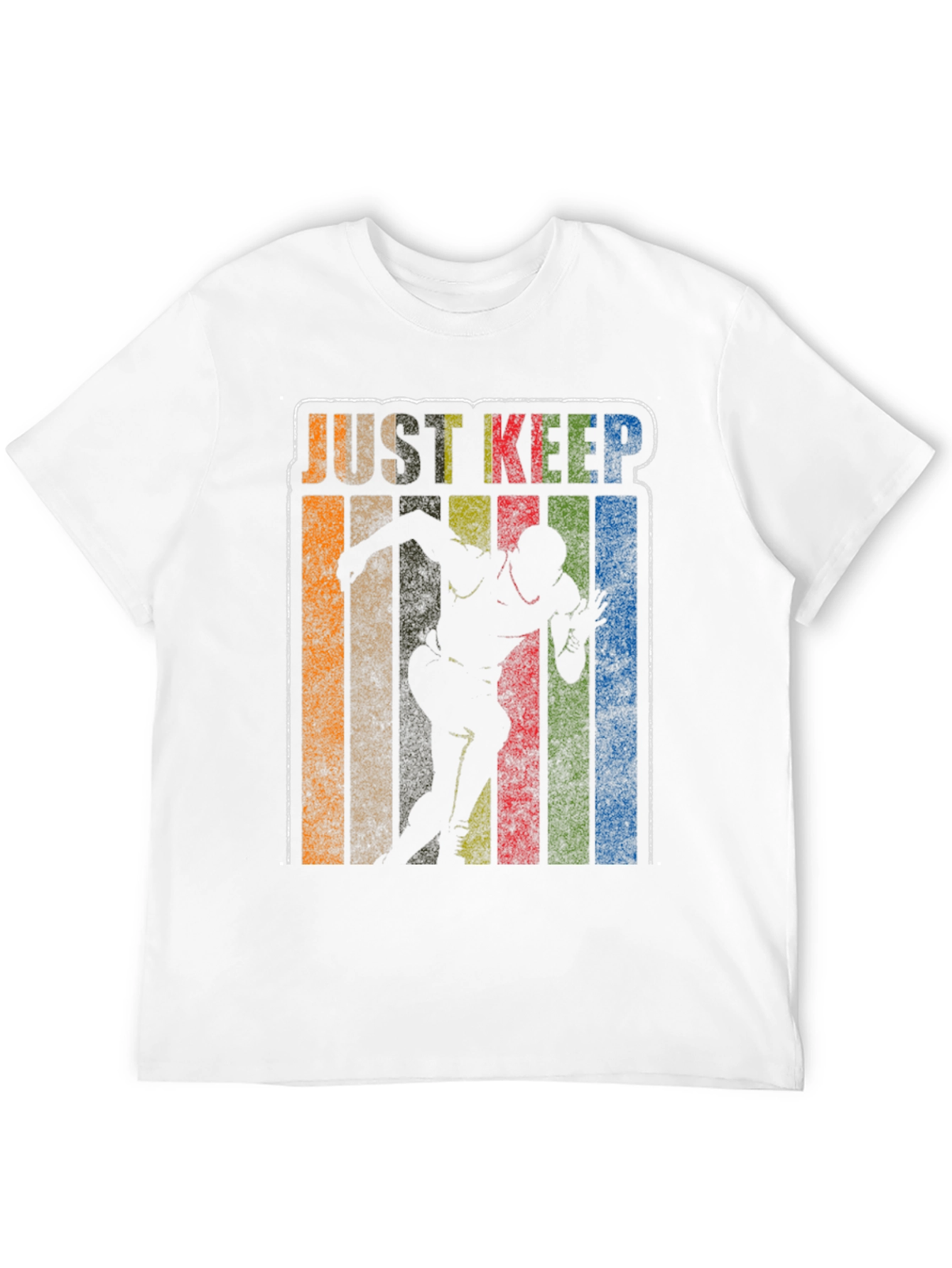 Just Keep Running Retro T-Shirt