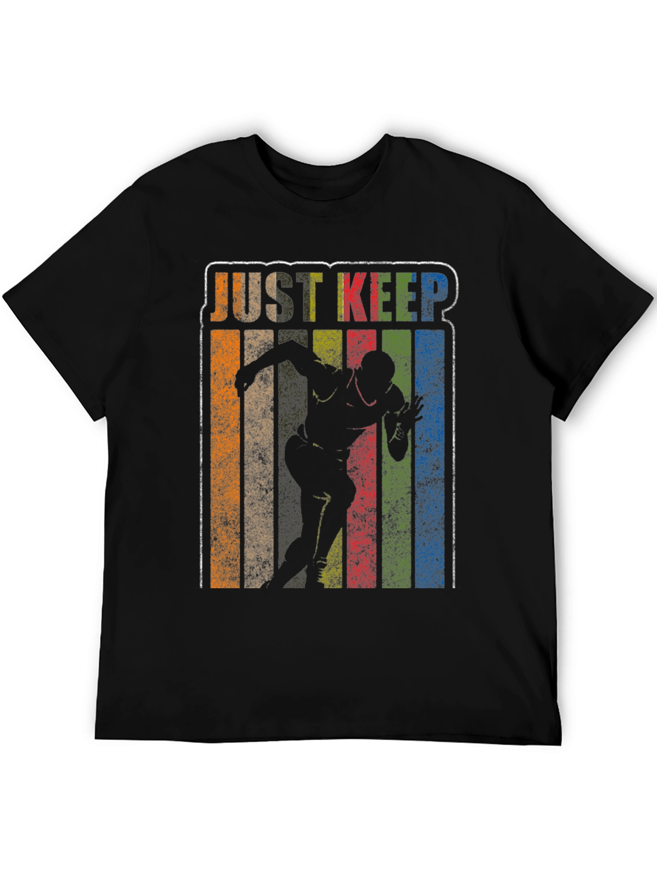 Just Keep Running Retro T-Shirt
