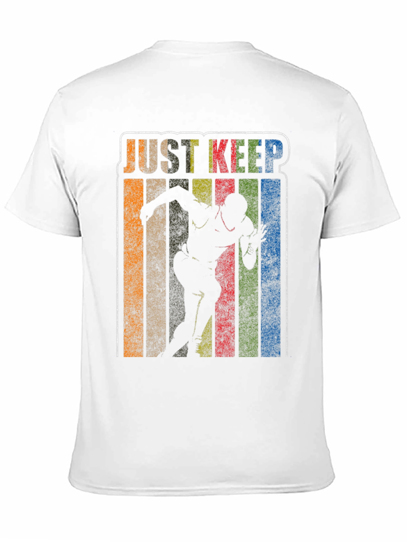 Just Keep Running Retro T-Shirt