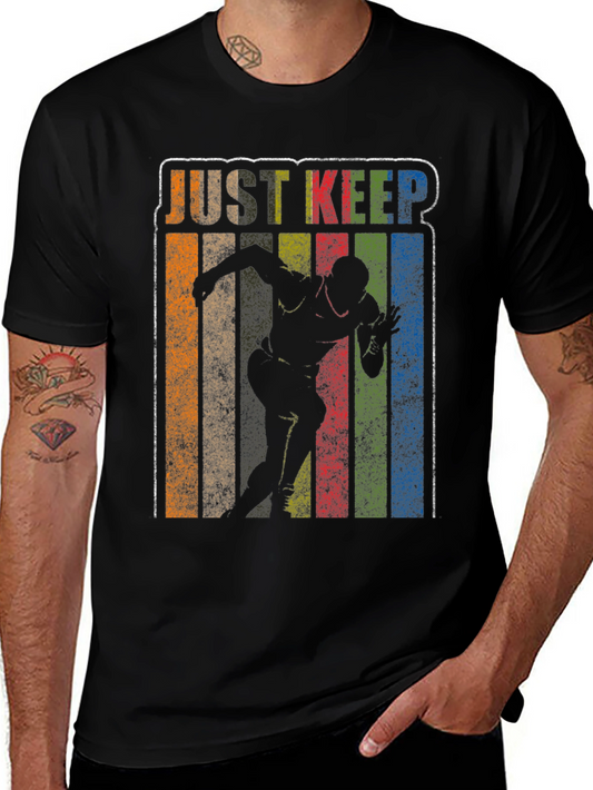 Just Keep Running Retro T-Shirt