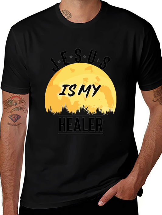 Jesus is My Healer Graphic Tee - Christian Apparel