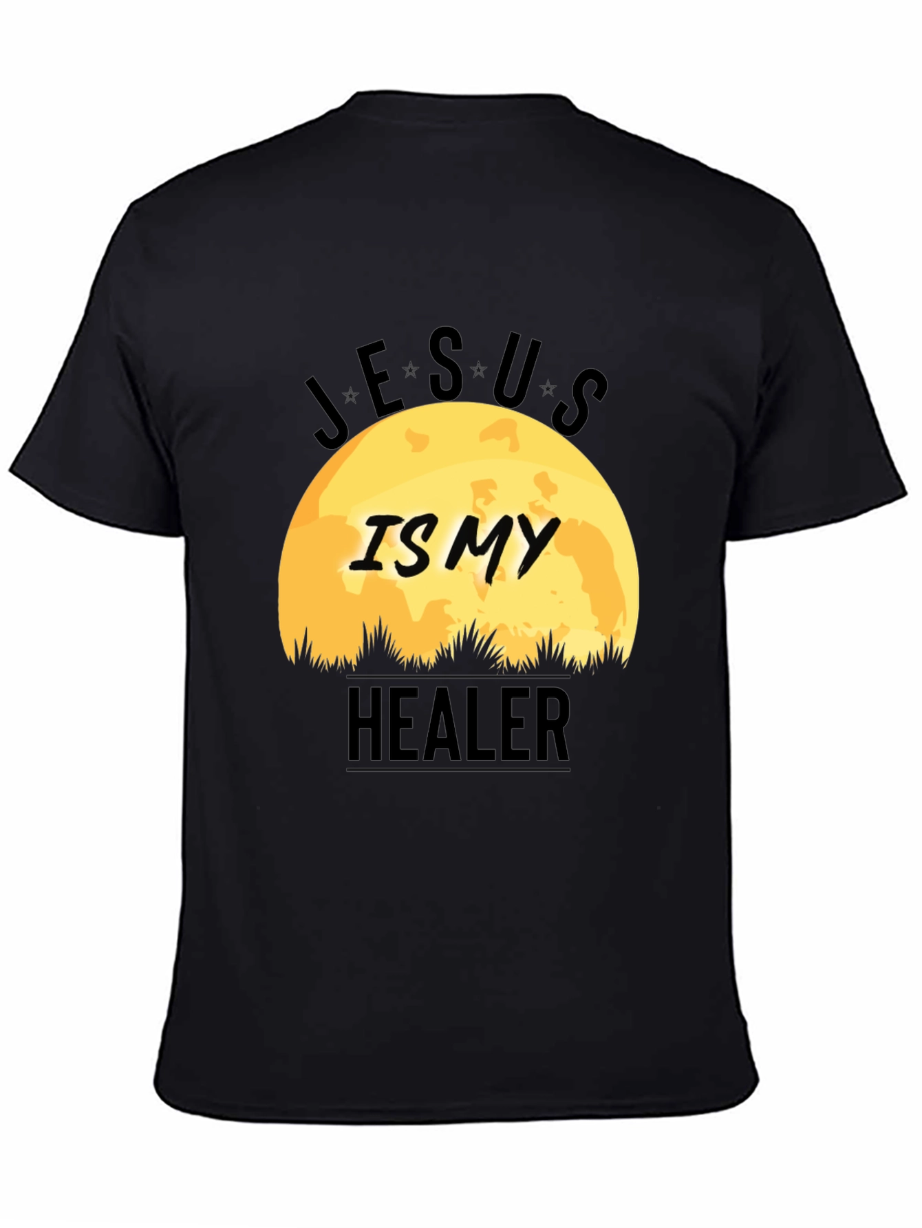 Jesus is My Healer Graphic Tee - Christian Apparel