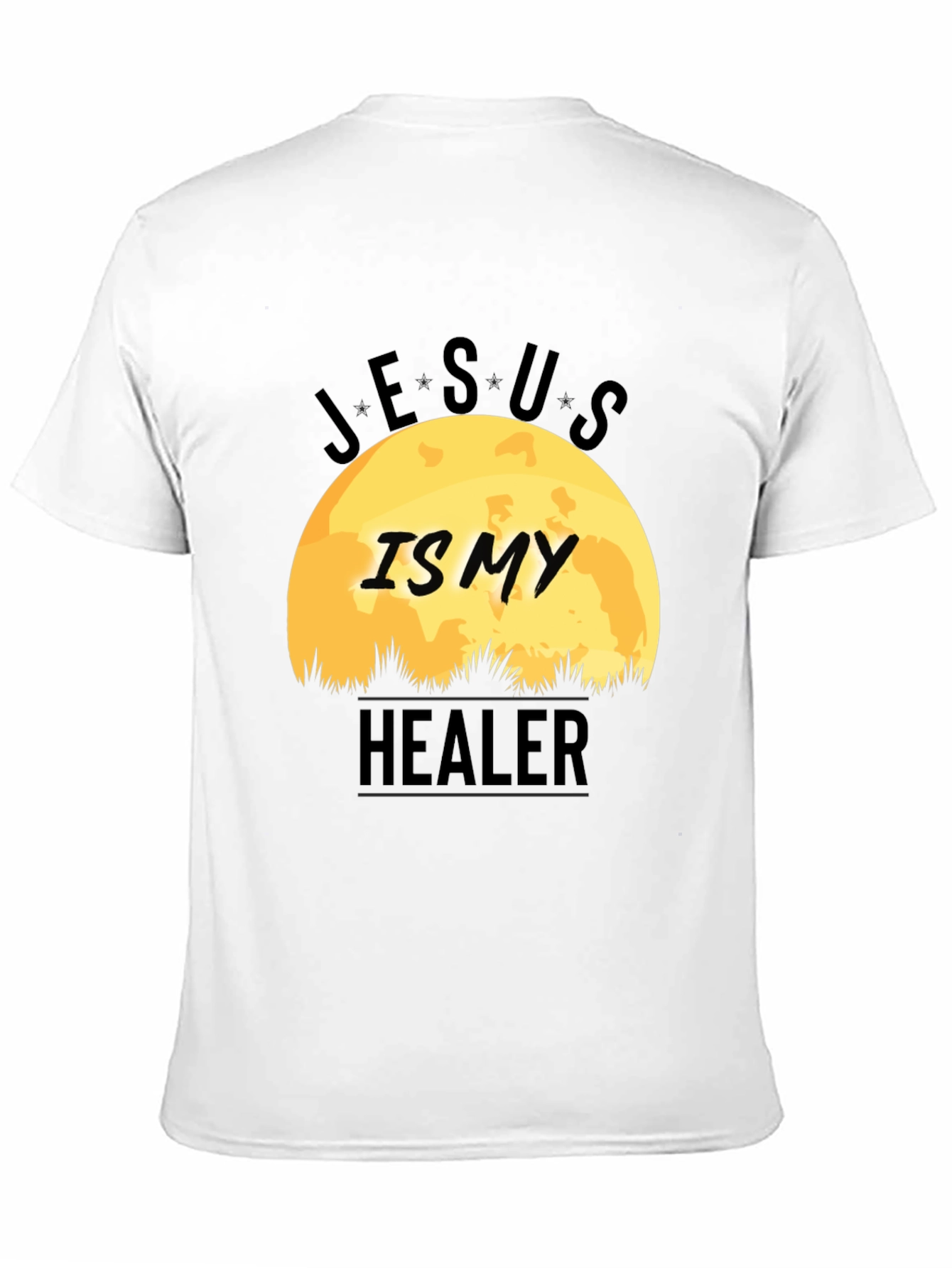 Jesus is My Healer Graphic Tee - Christian Apparel