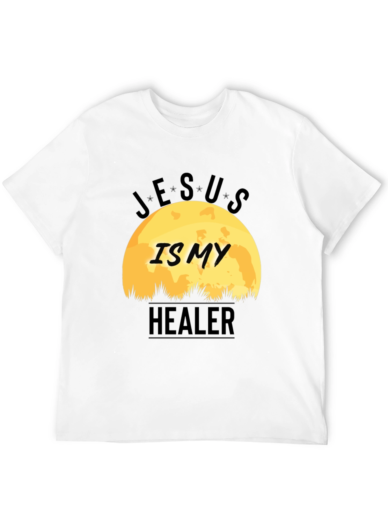 Jesus is My Healer Graphic Tee - Christian Apparel