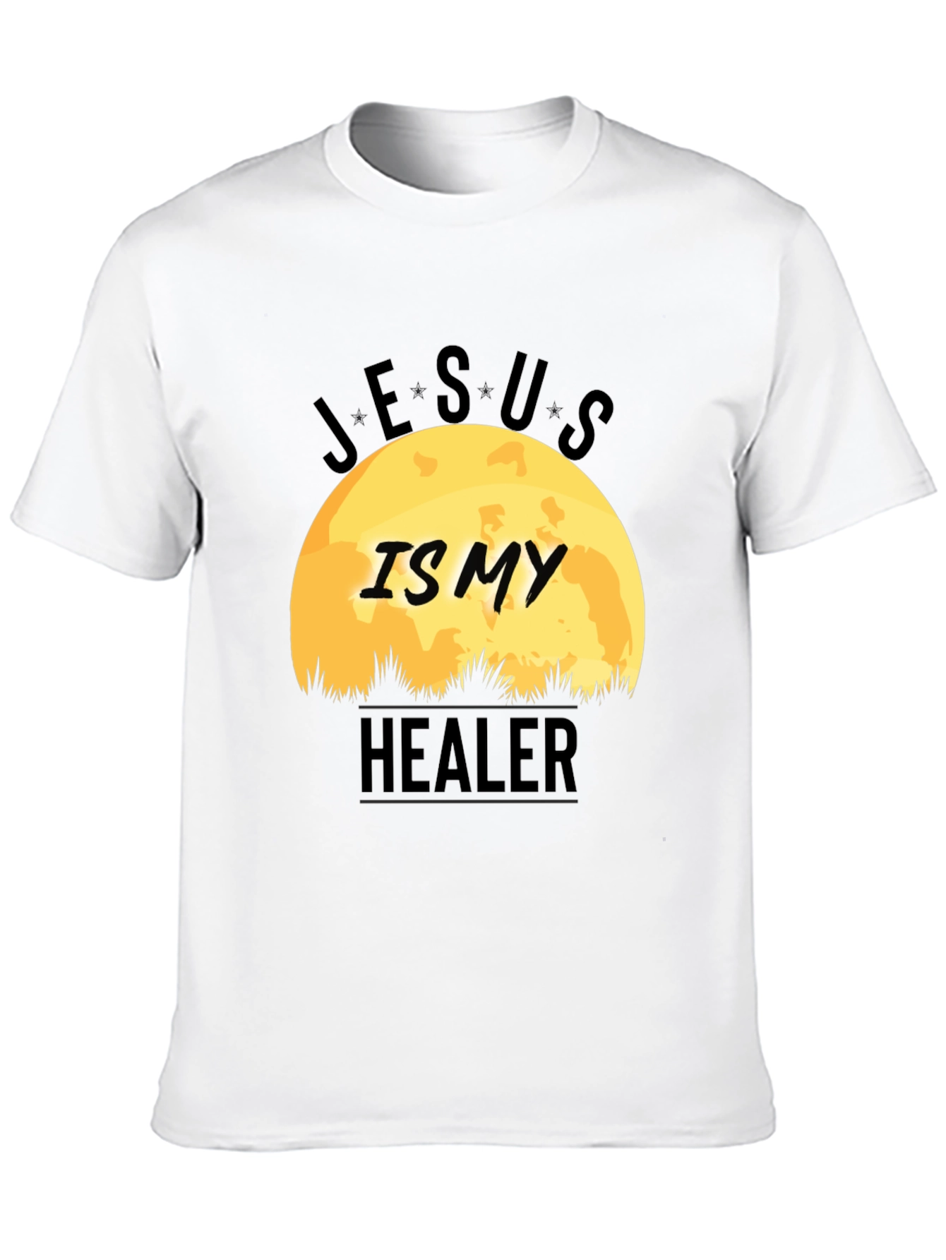 Jesus is My Healer Graphic Tee - Christian Apparel