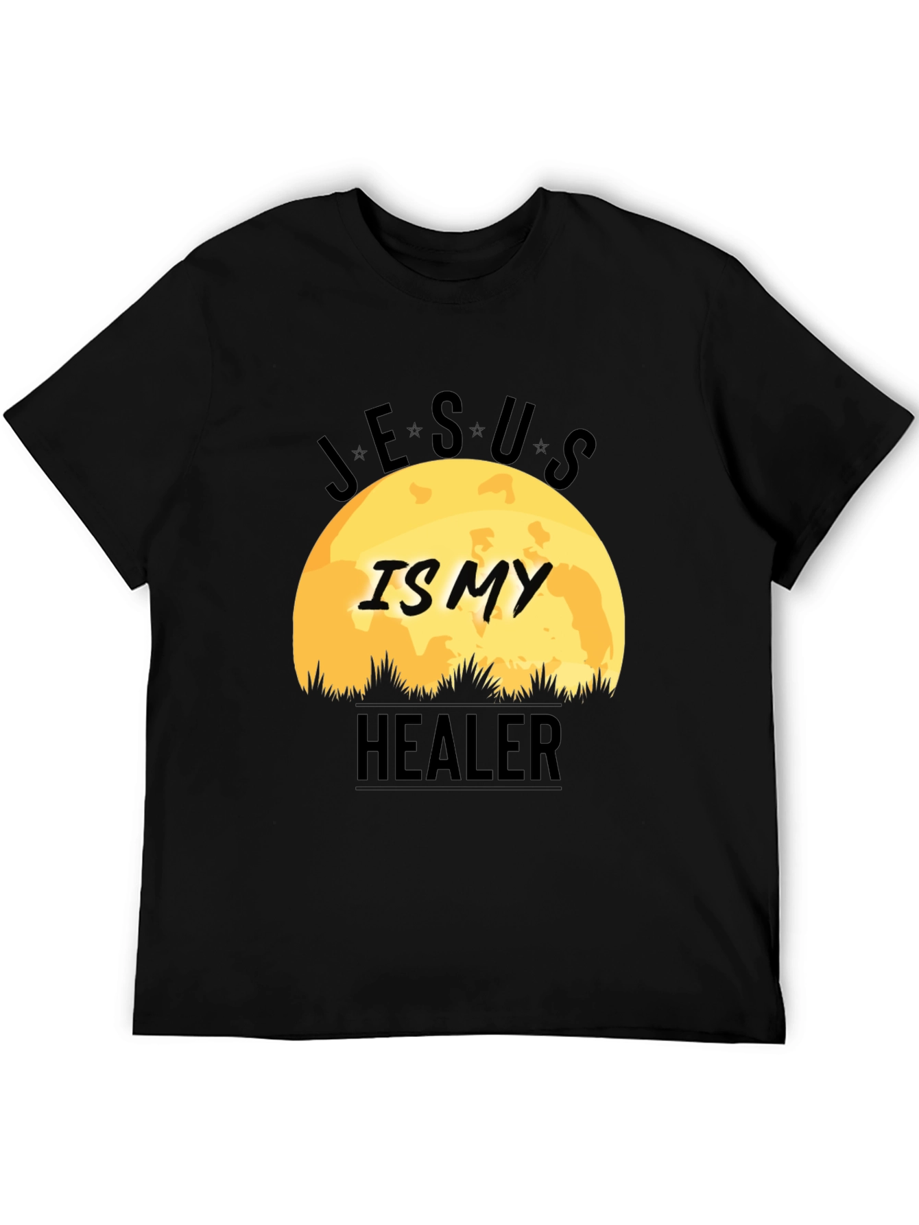 Jesus is My Healer Graphic Tee - Christian Apparel